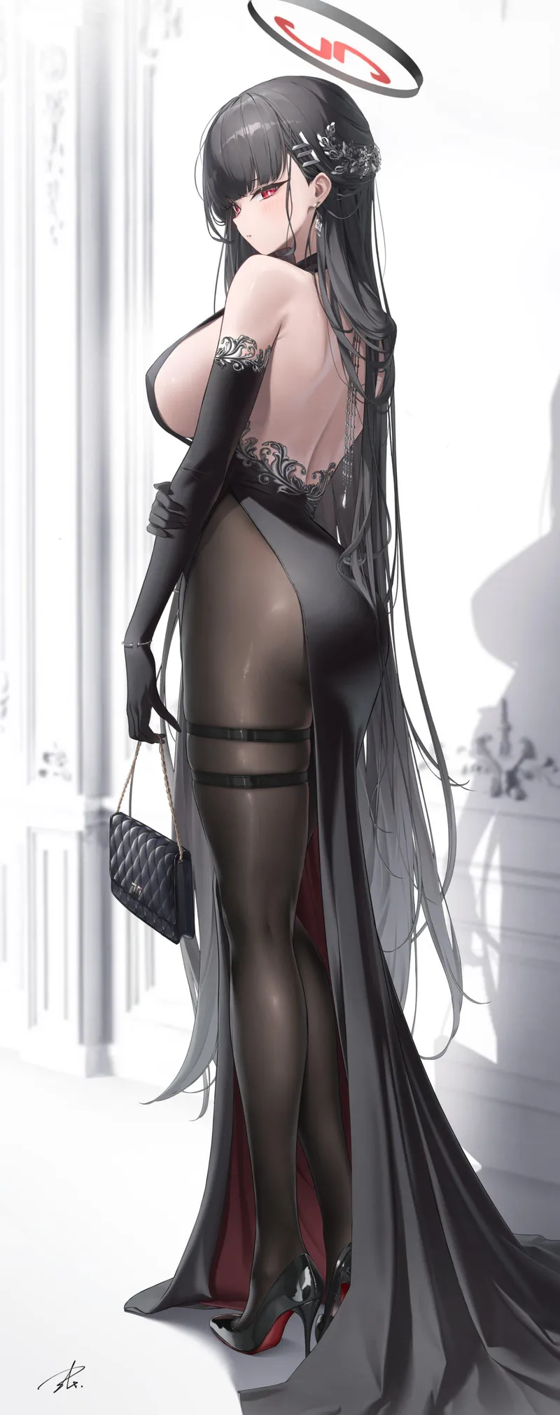 Thumbnail Thighdeology Sensation: Rio Tsukatsuki's Blue Archive Style - thighdeology