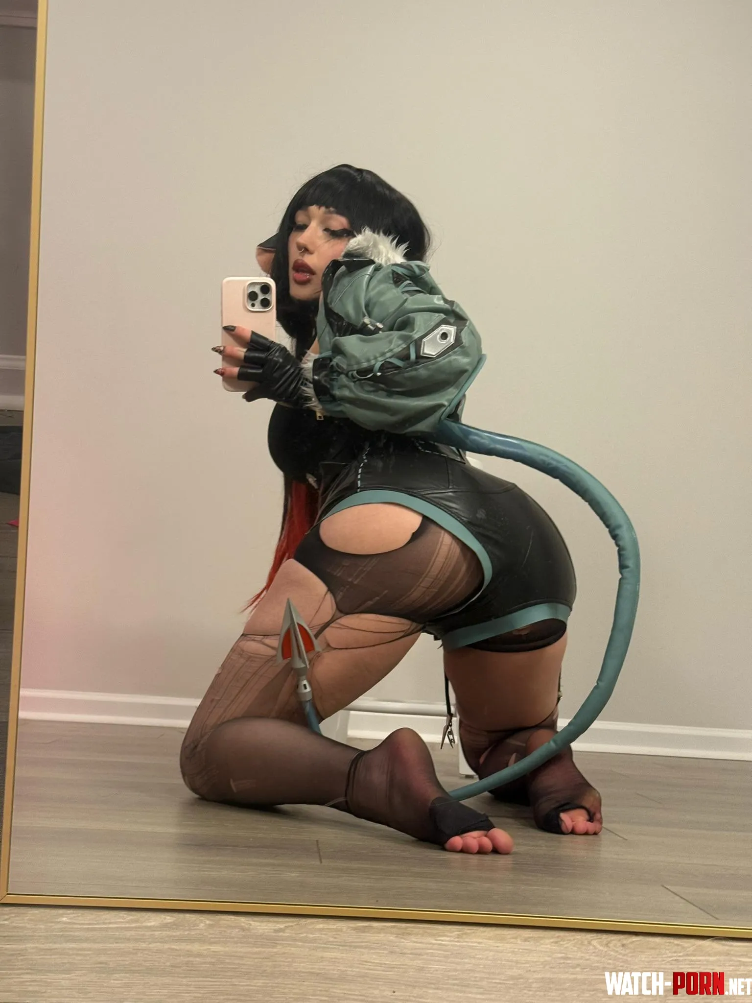 Jane Doe from Zenless Zone Zero by me (Aria) by NotAriaSkye