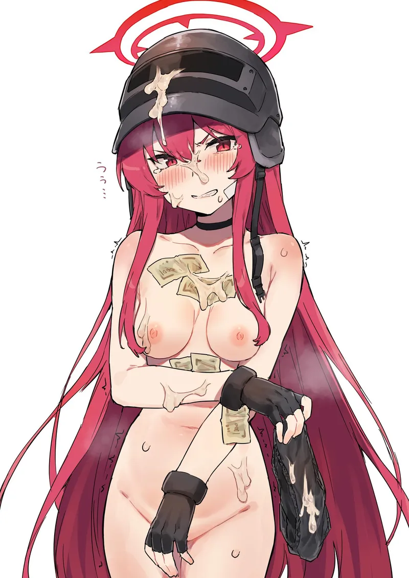 Thumbnail Komakaze Covered In Cum [Blue Archive] by A_MASSIVE_PERVERT