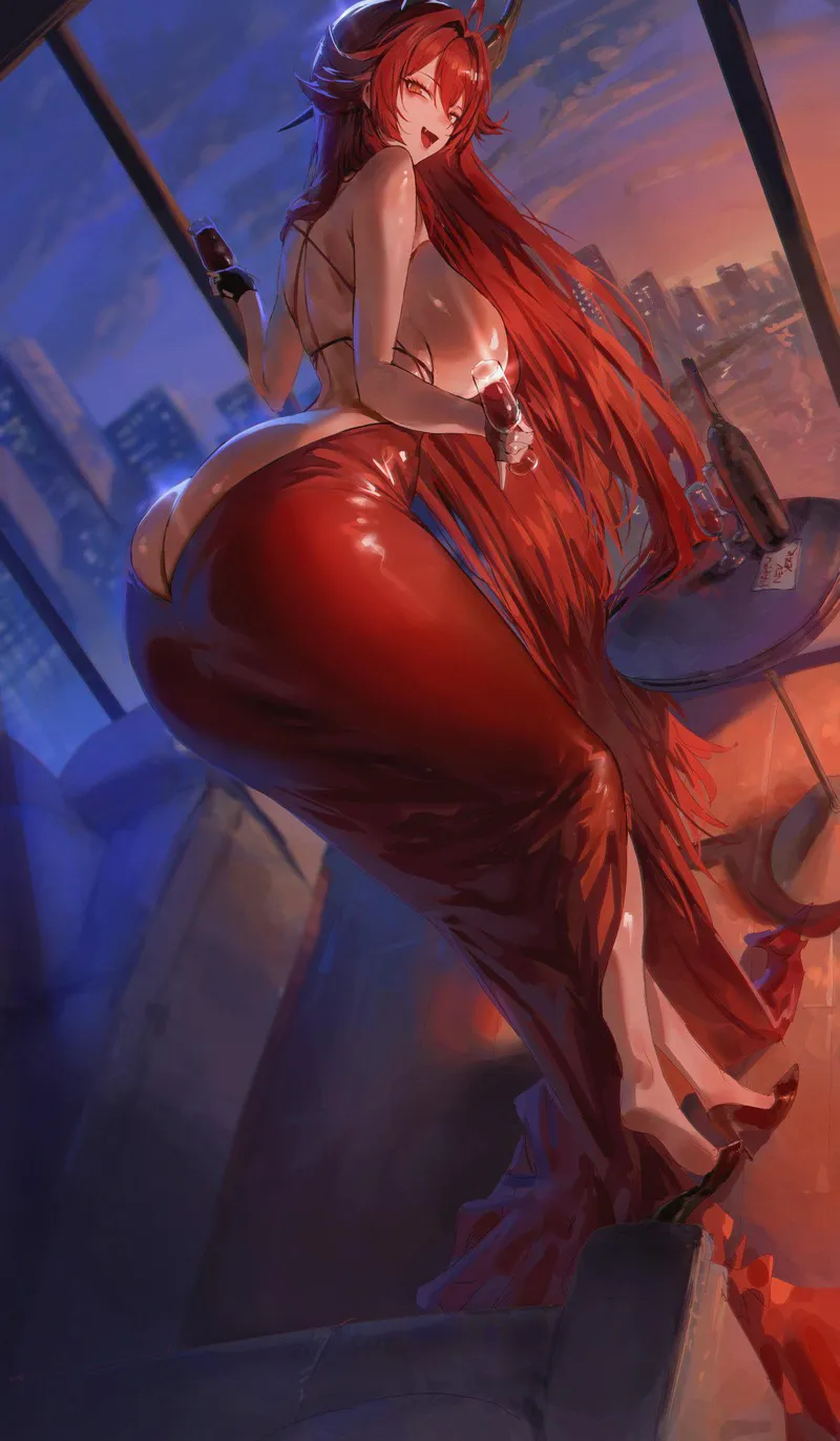 Thumbnail Discovering Mommy Red Hood by rororo in Goddess of Victory: Nikke