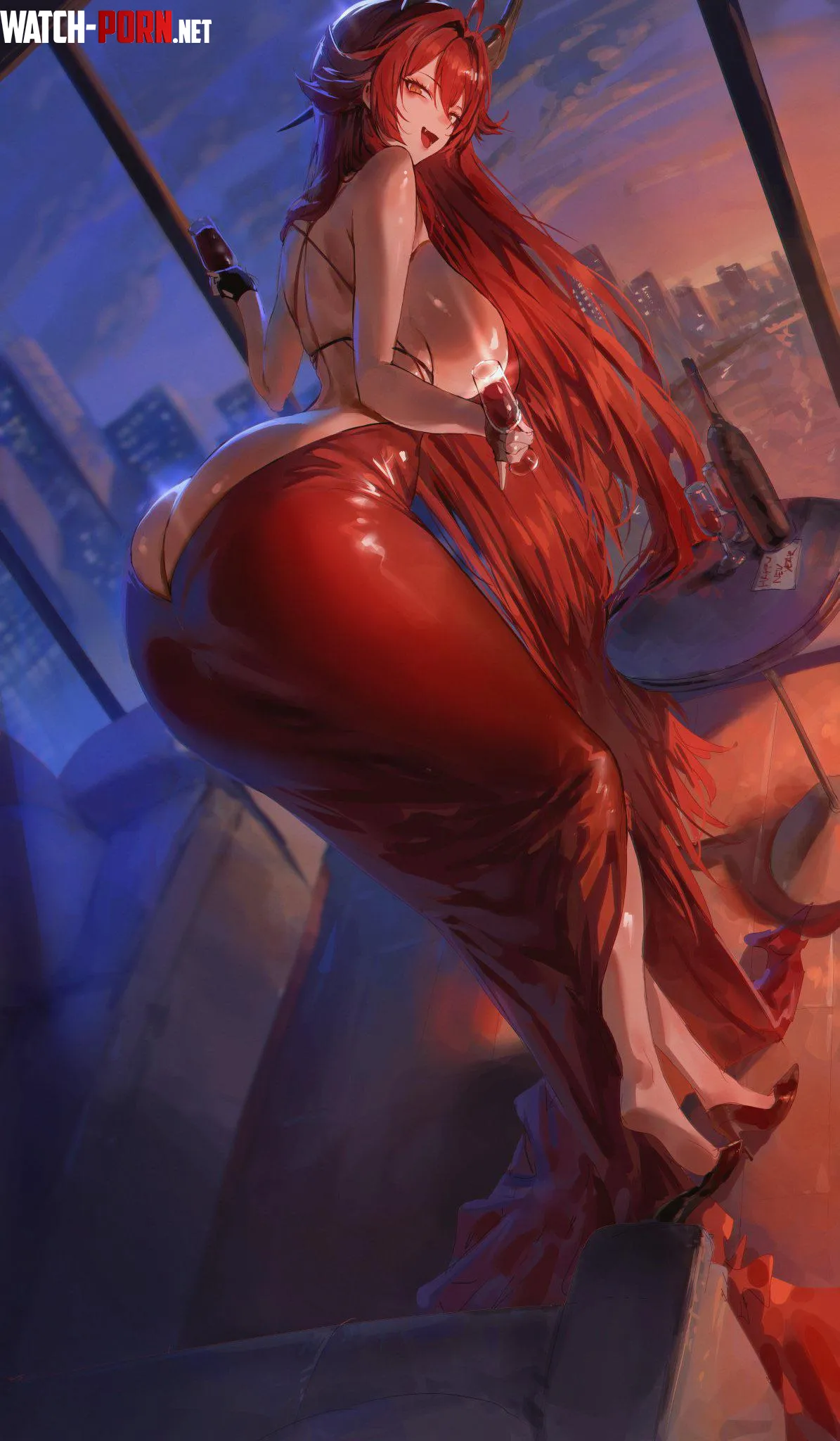 Mommy Red Hood in Dress (rororo) [Goddess of Victory: Nikke] by Silent_Steak_9540