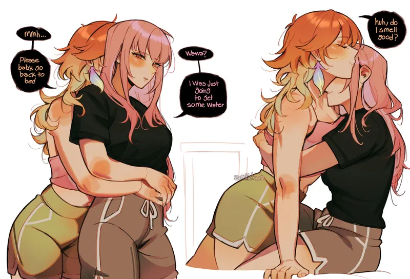 Thumbnail Calli & Kiara [Hololive]: A Yuri Story | Silent_Steak_9540