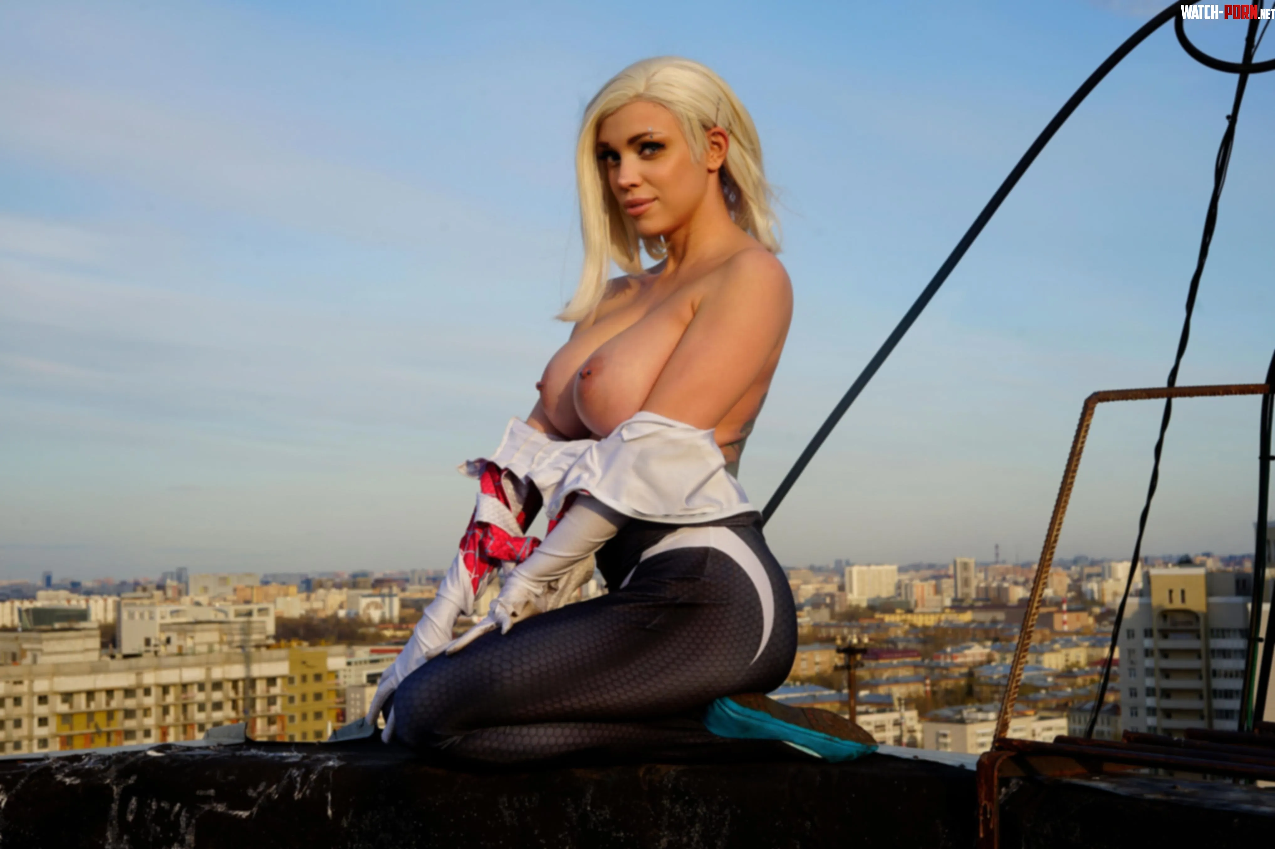 Spider Gwen (Octokuro) [Spider Man] by iam_ocotkuro