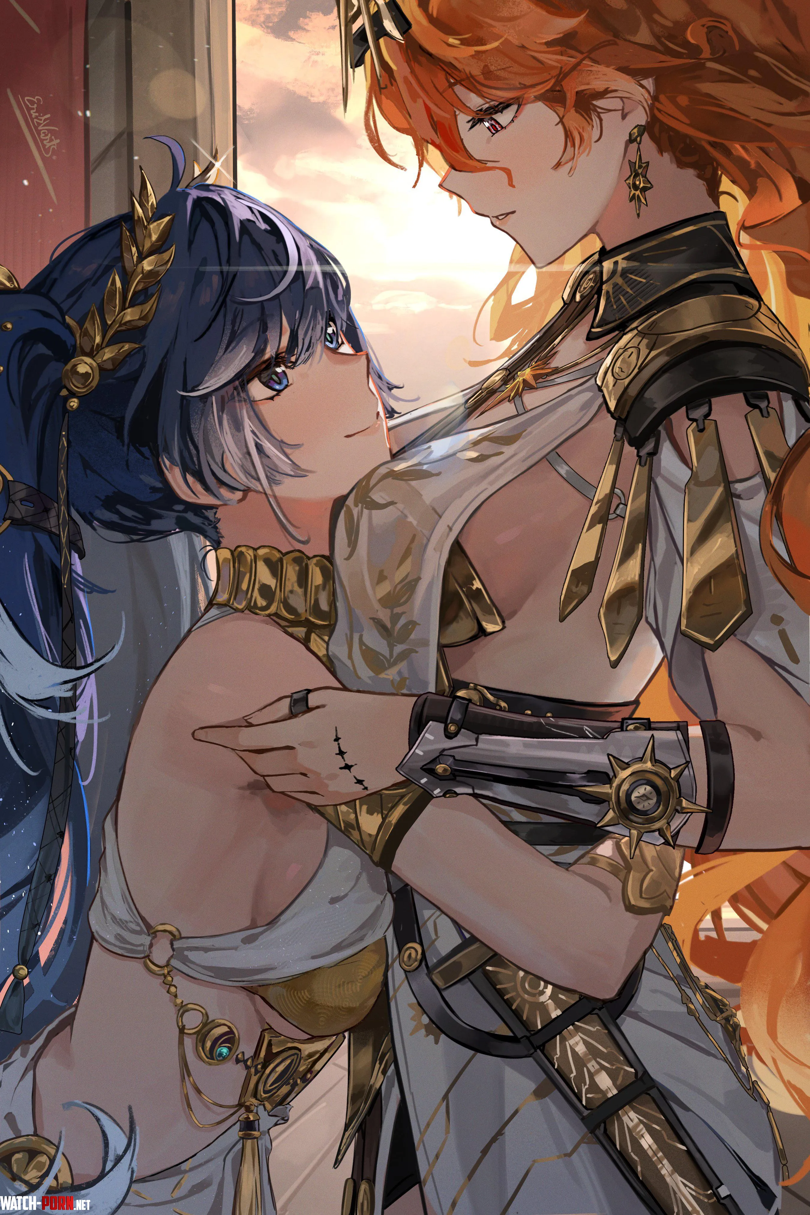 Luno & Augusta [Wuthering Waves] by Silent_Steak_9540