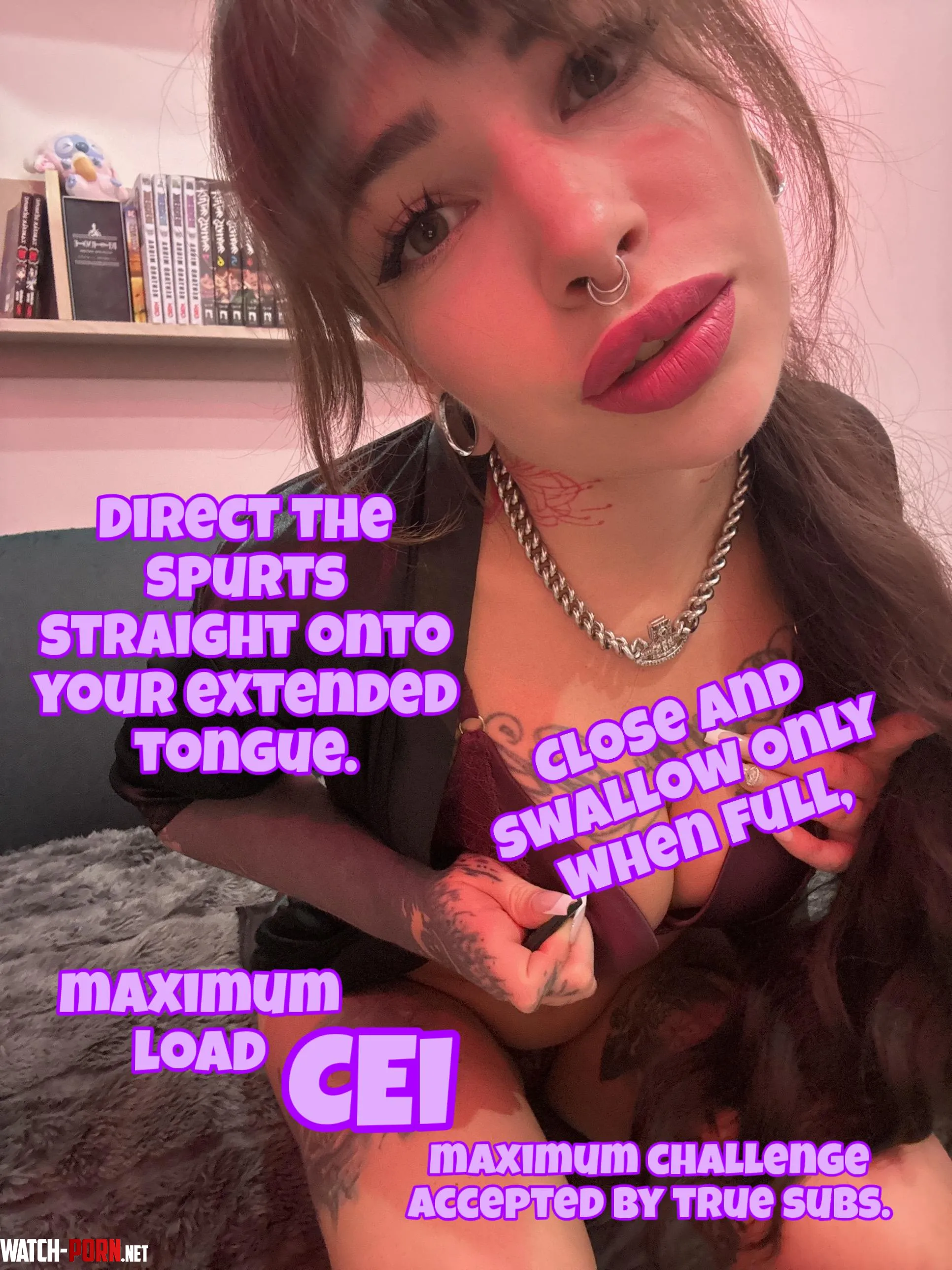 Swallow every drop like a good sub by cuteMerry