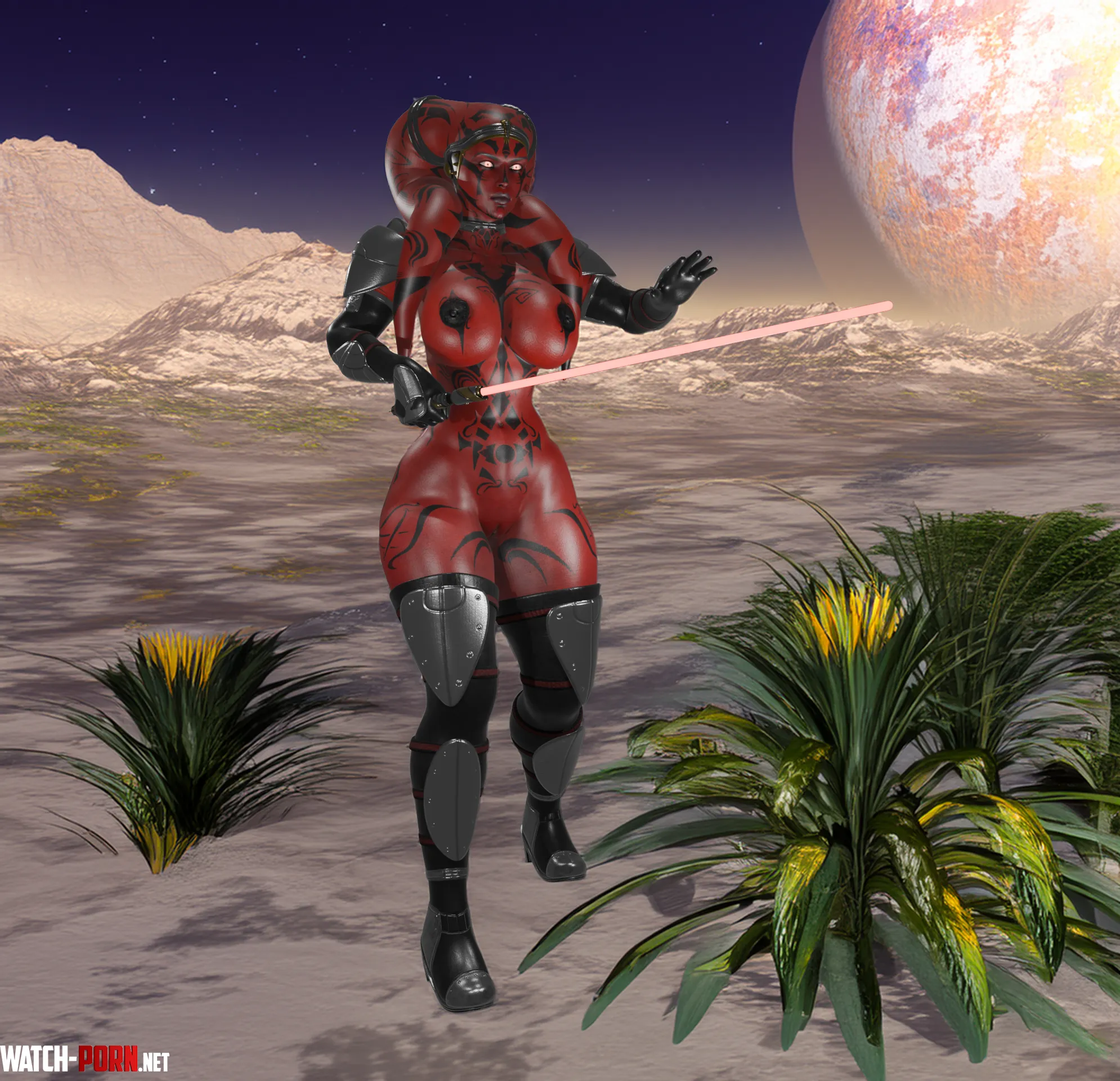 Darth Talon on an Alien Planet (Stang) by Stangilstrap
