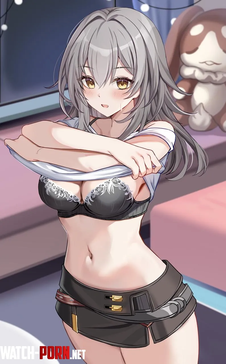 Watching Stelle undress by marxsander2016