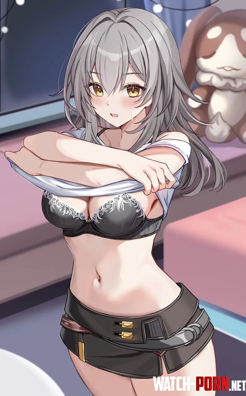 Watching Stelle undress by marxsander2016