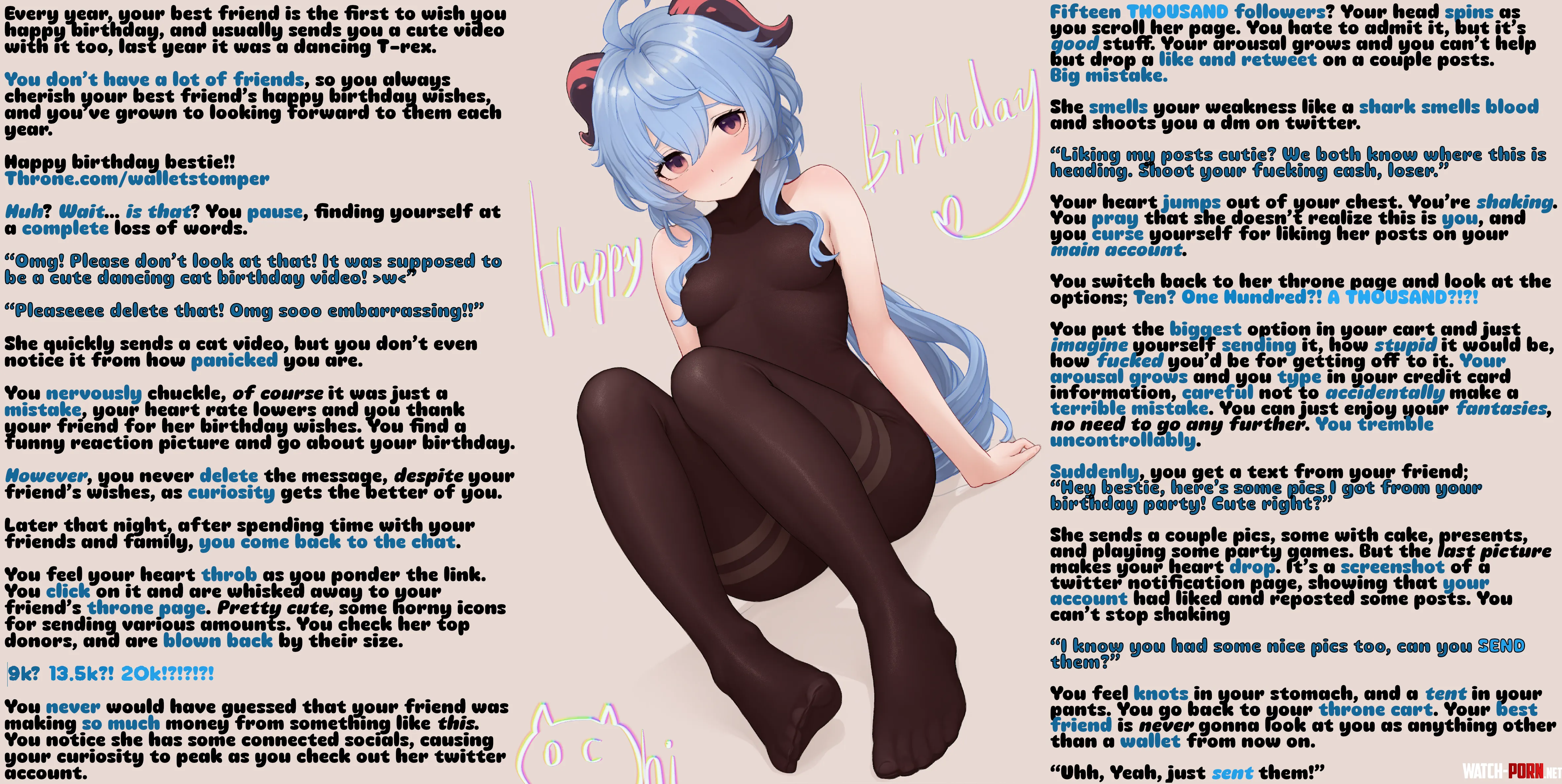 One wrong link turns into a lifetime wallet~ [Findom] [Femdom] [No sex] [Friend] [Long] by Dumbpuppycaps