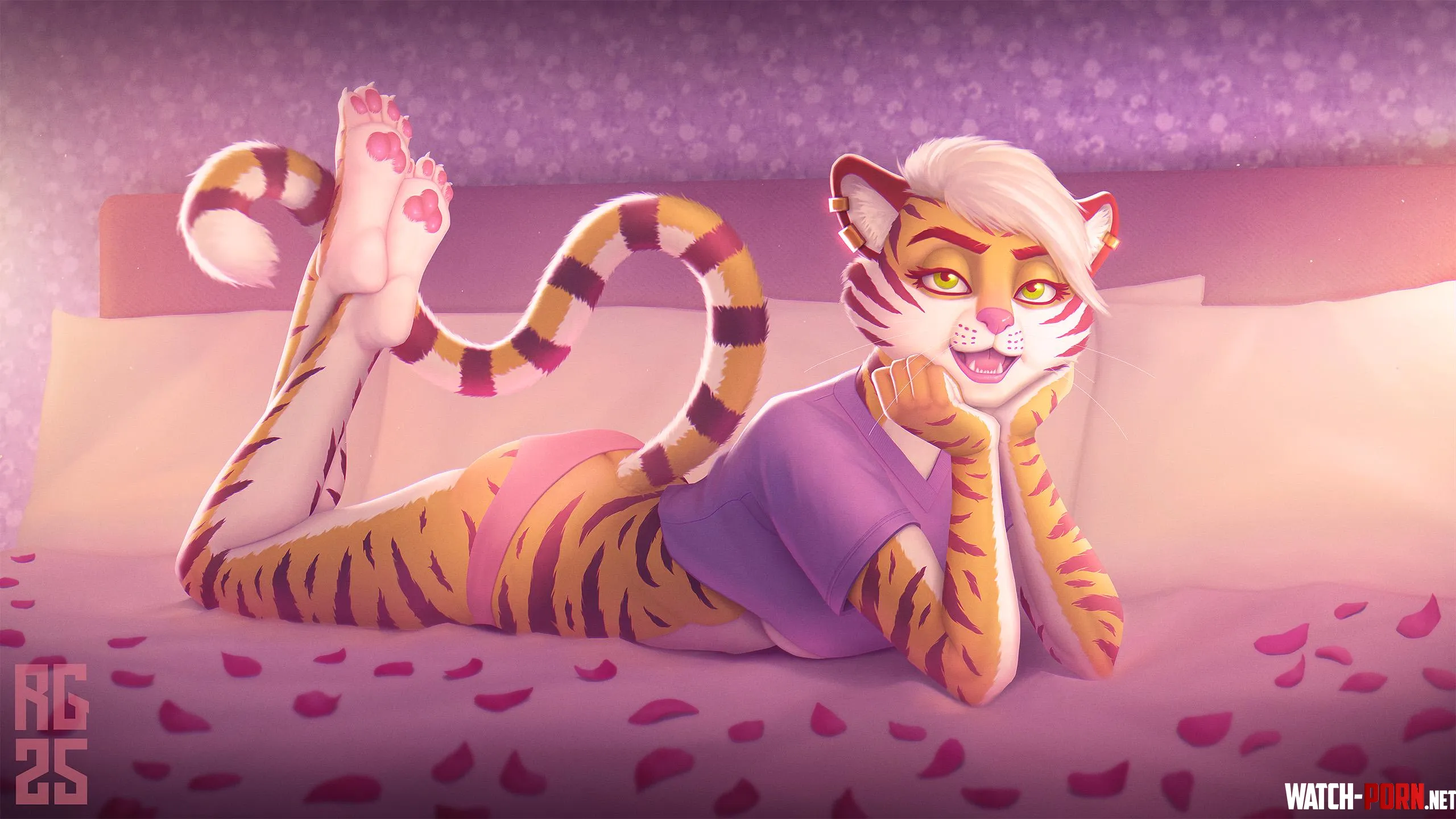 [Q] How was your day? 😘 (Commission/Art by me) by RonGedron