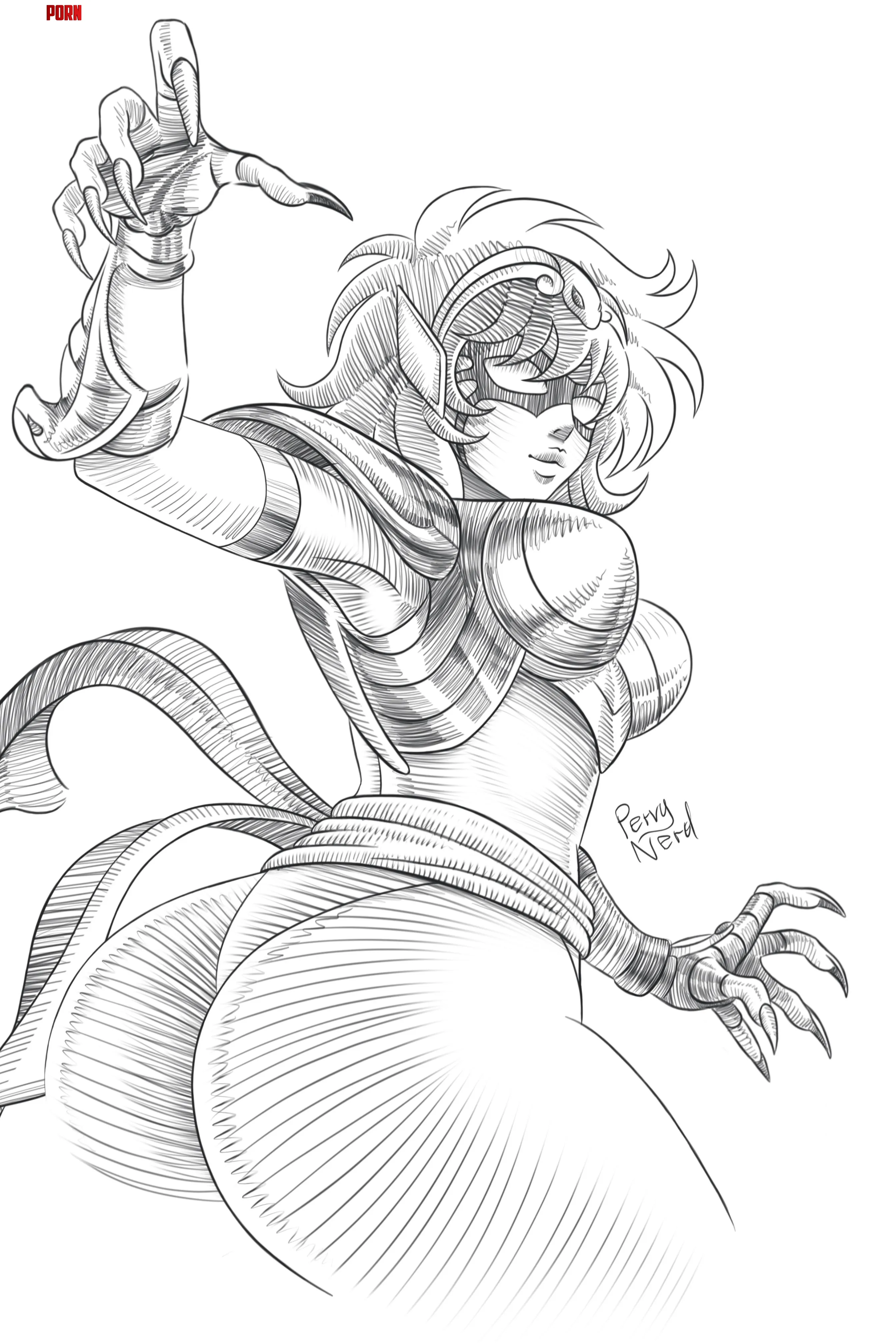 Who remember her? [Saint Seiya] (Pervy_nerd) by Pervy-Nerd