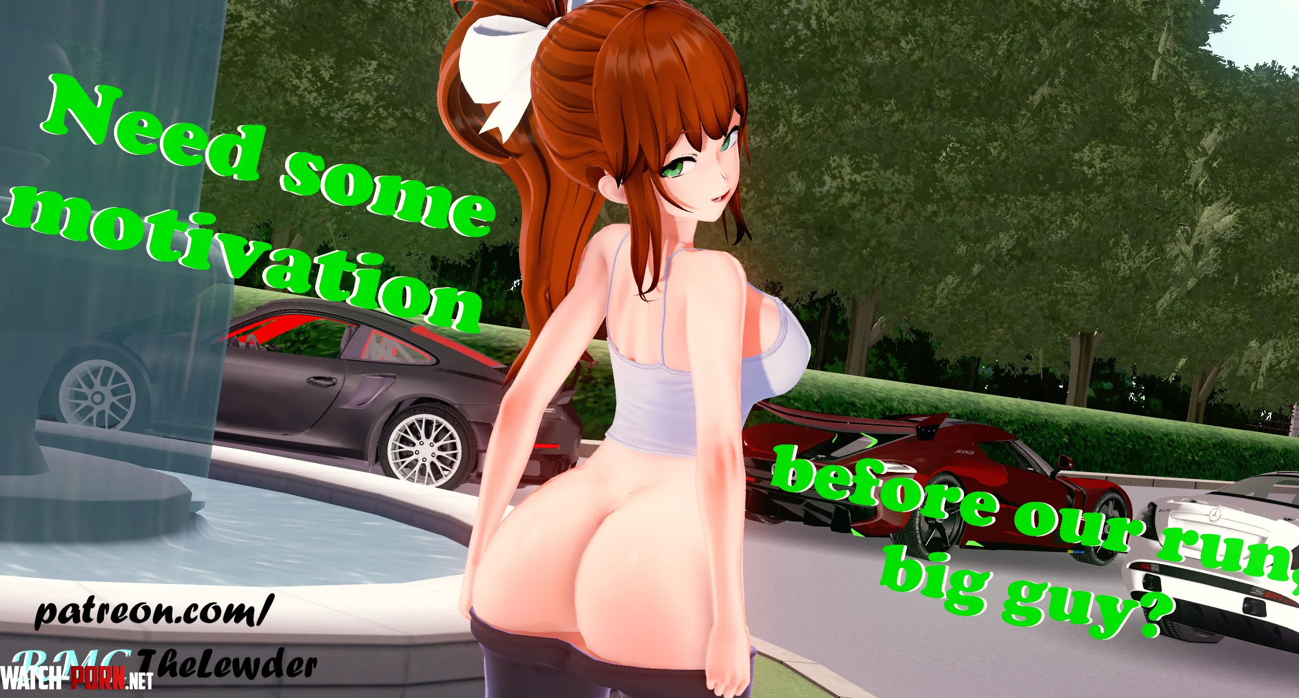 Monika Motivating You! (Is it working?) [Me] by Real_MainCharacter