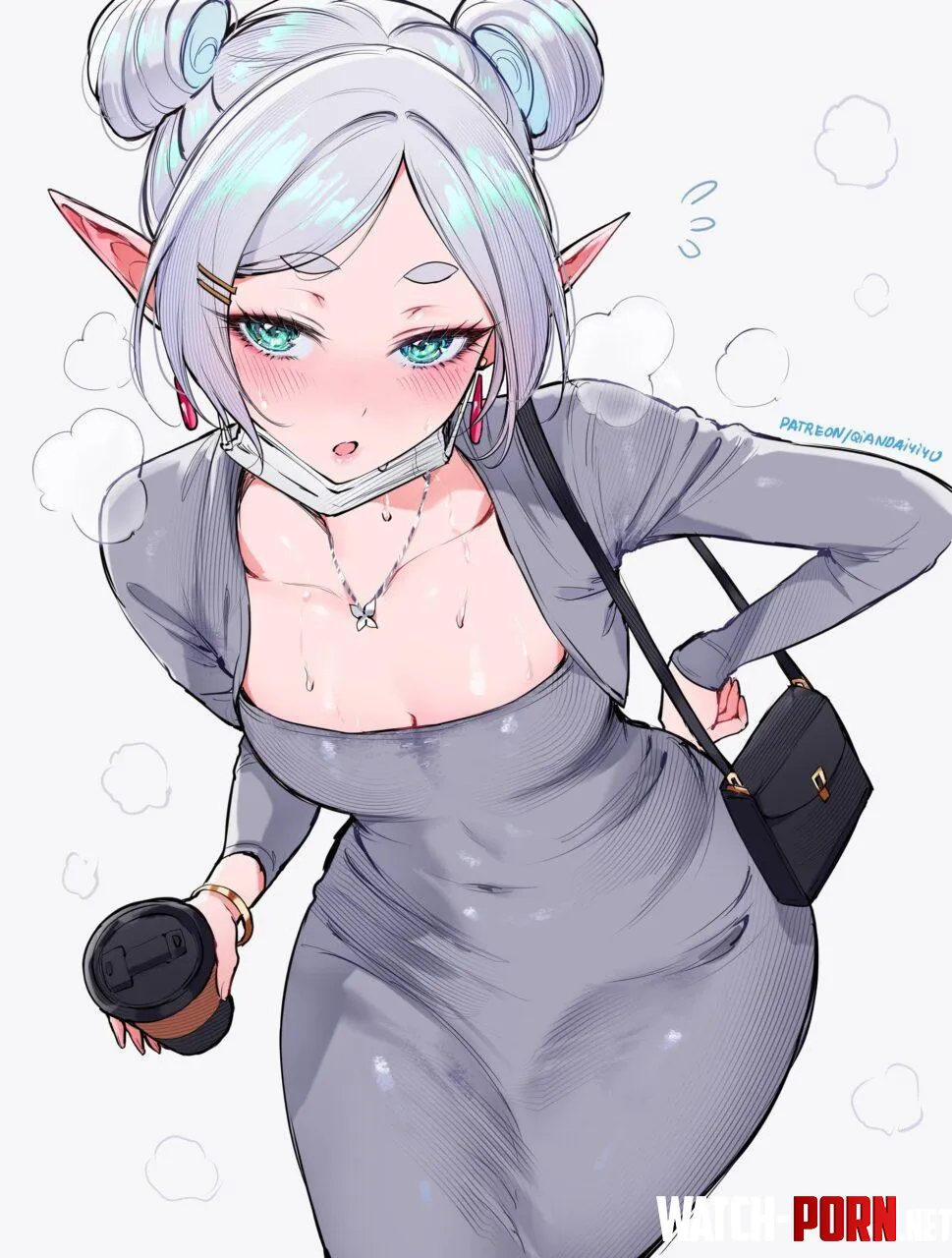 Frieren dongtan dress (qiandaiyiyu) [Frieren: Beyond Journey’s End] by VelourBabe404