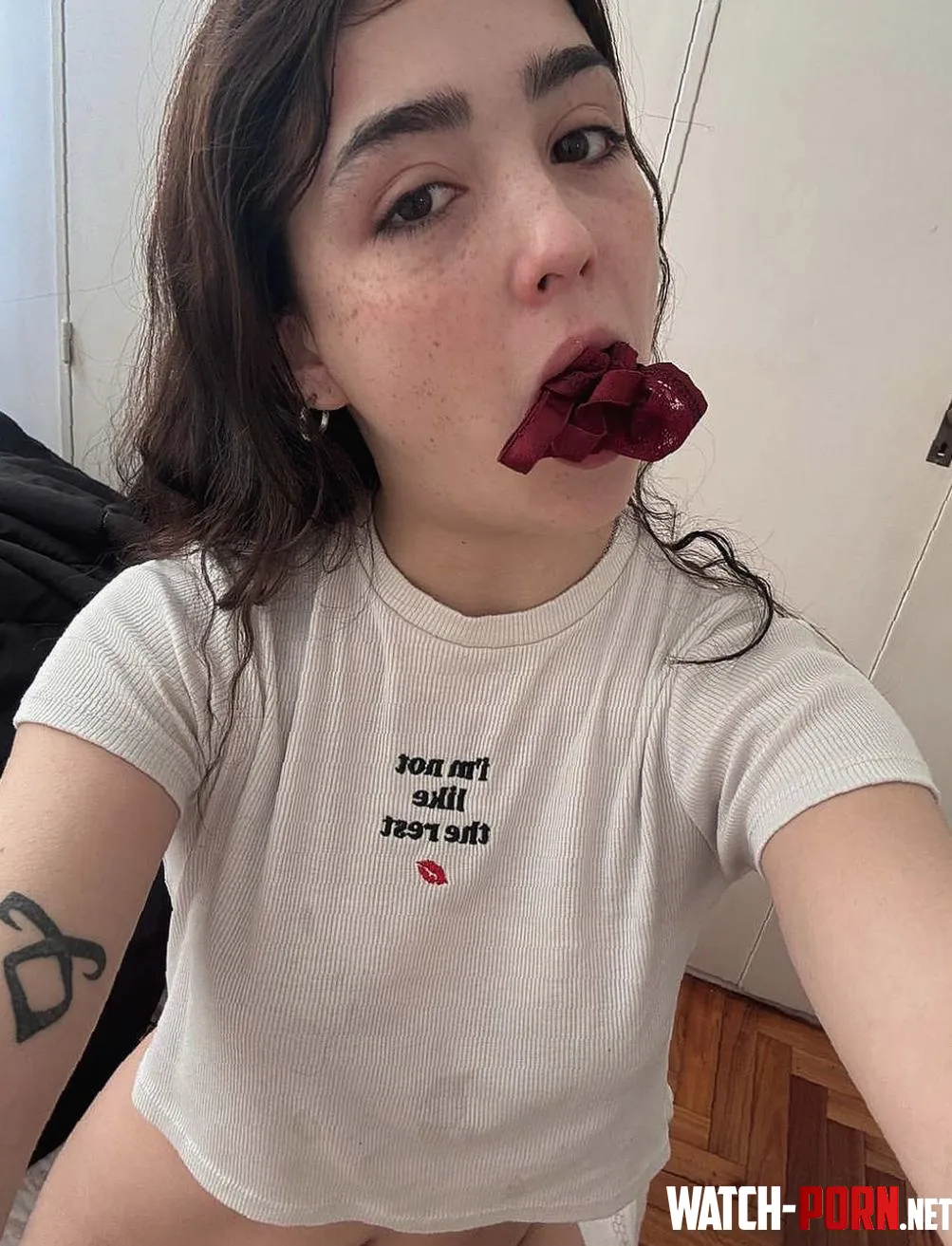 thong in my mouth, Is that pretty hot to yall by Ben1993MM