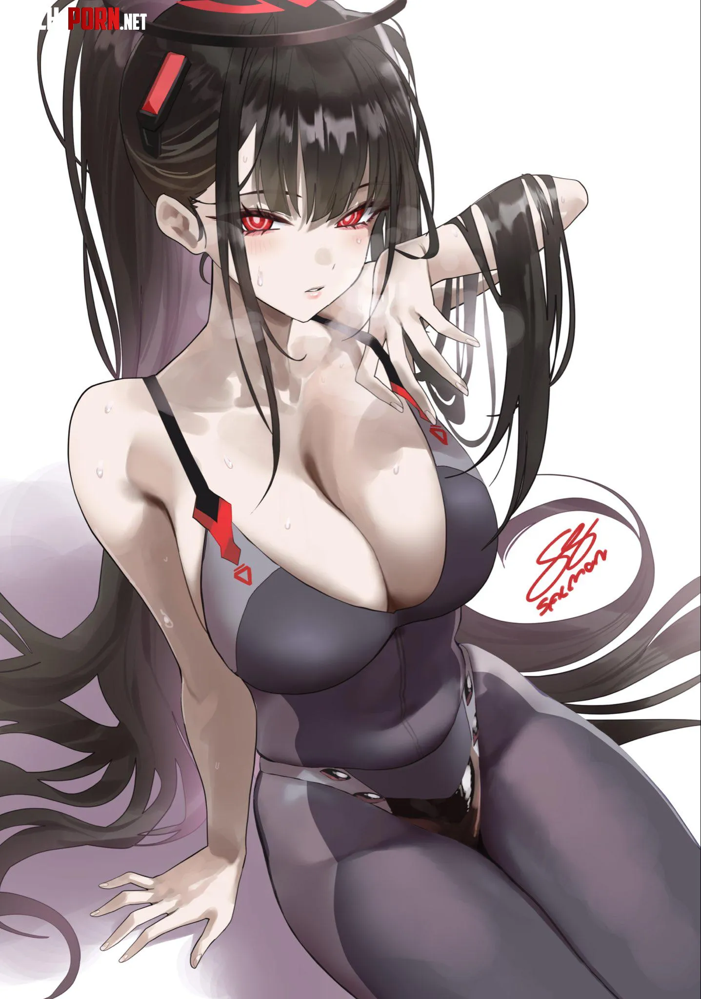 Steamy Rio [Blue Archive] by WoolsonDaSheep