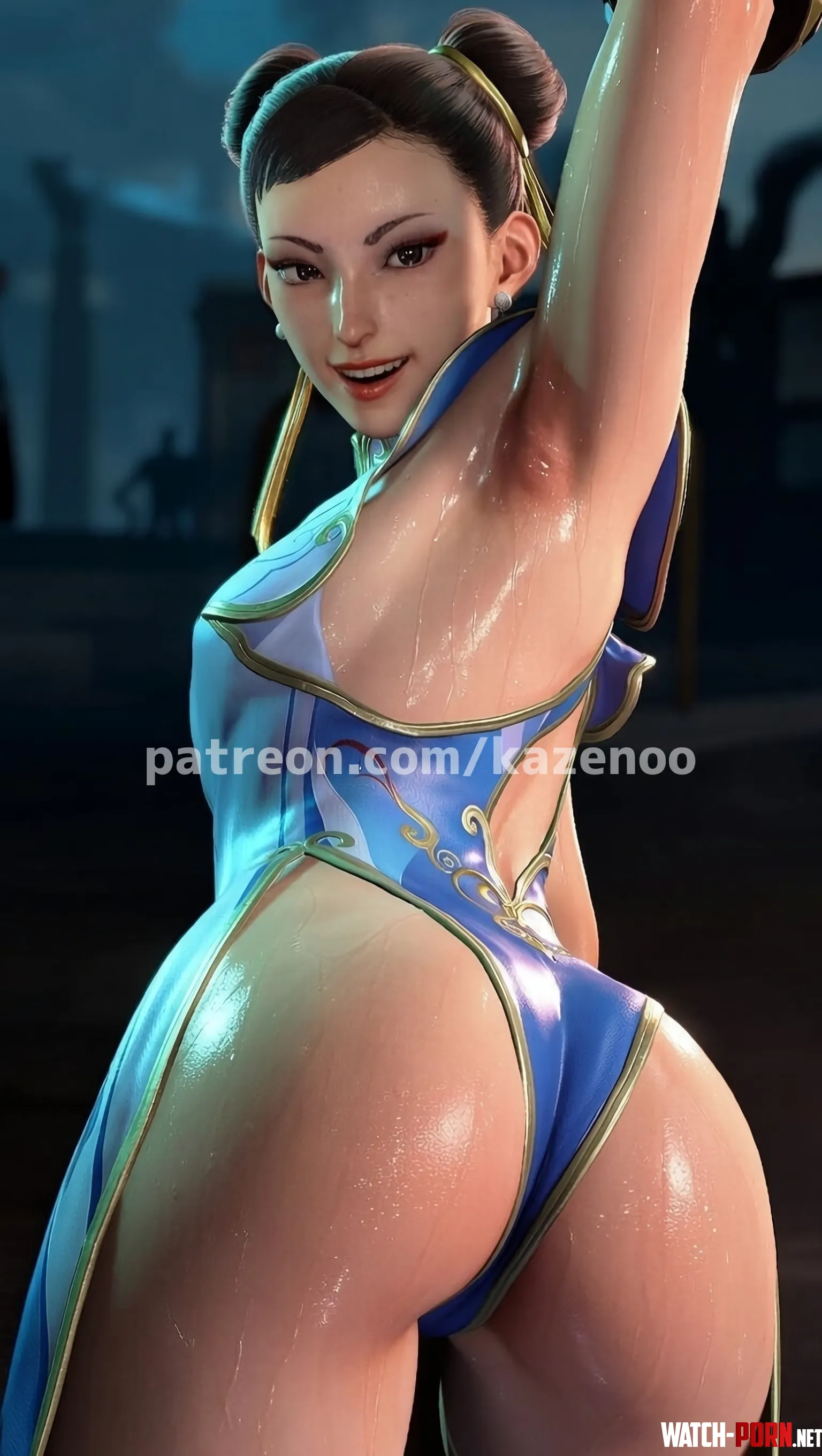 It smells great in here~ (Chun Li) (kazenoo) by kazenoo