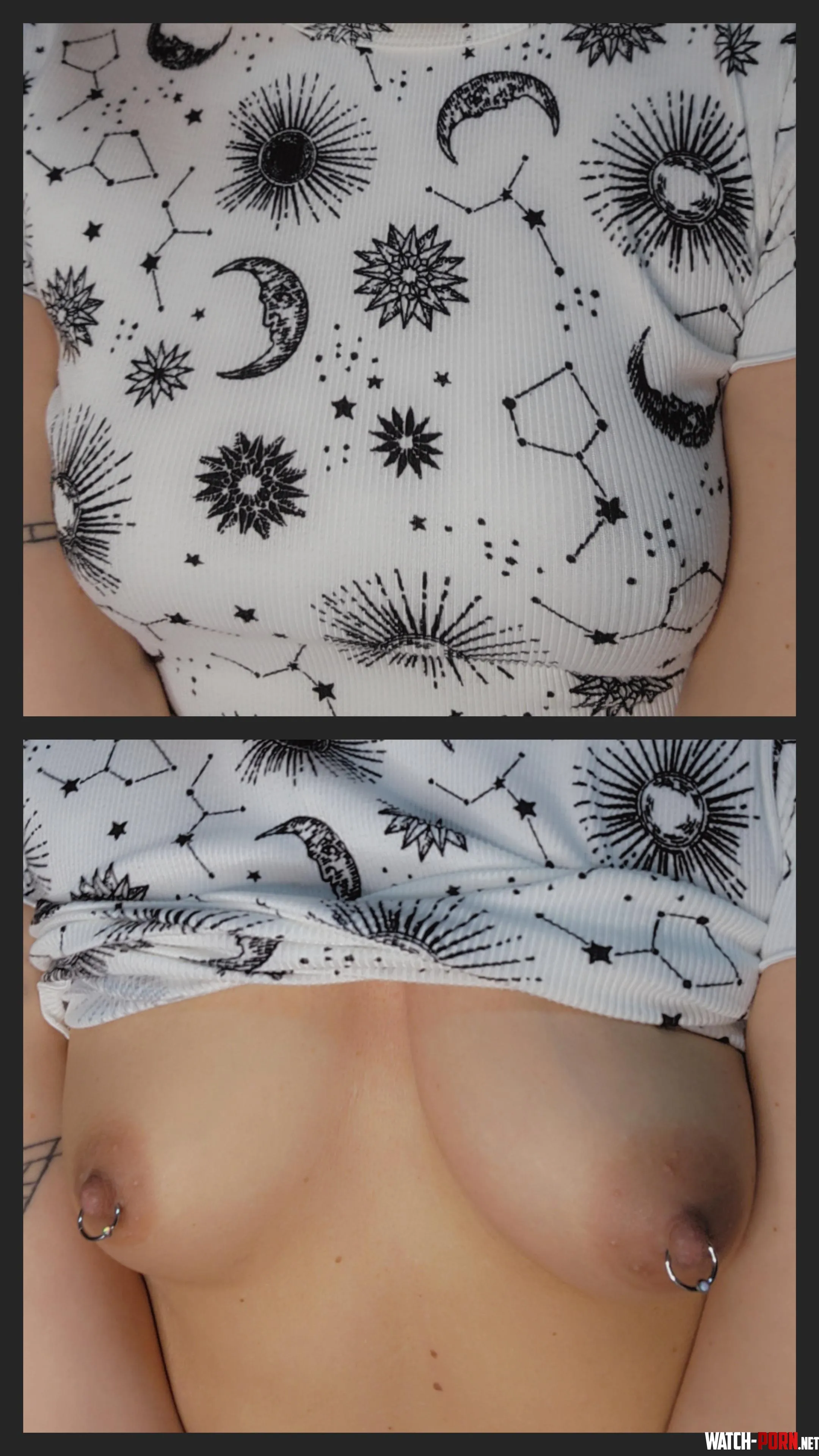 A little suprise under my shirt by Starry_Knight125