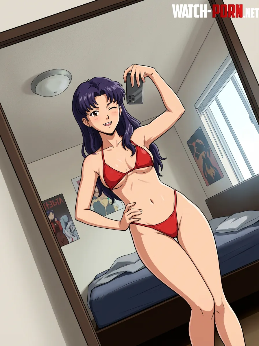 Misato [Neon Genesis Evangelion] by YEAGERIST_420