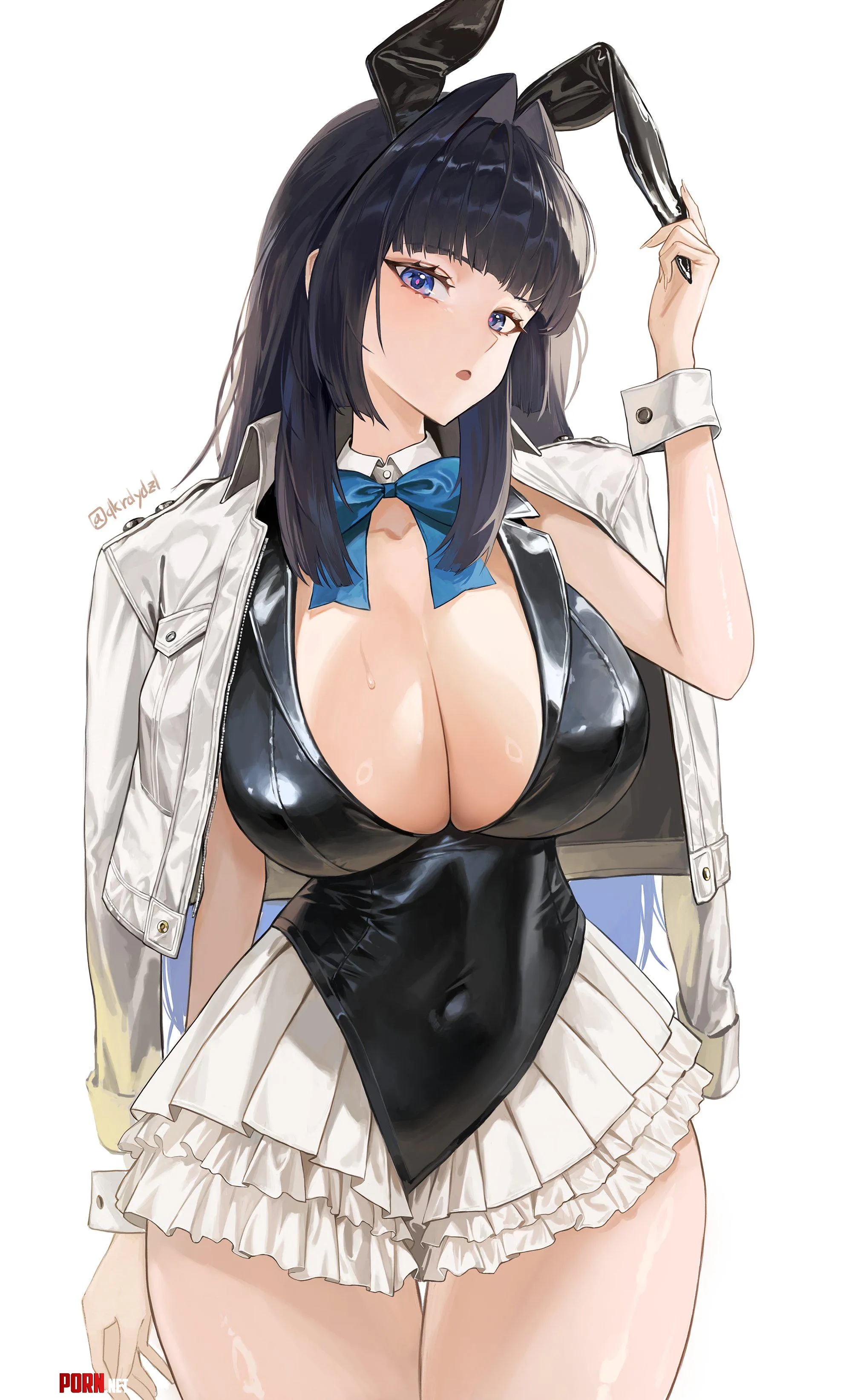 Bunny Kronii [Hololive] by WoolsonDaSheep