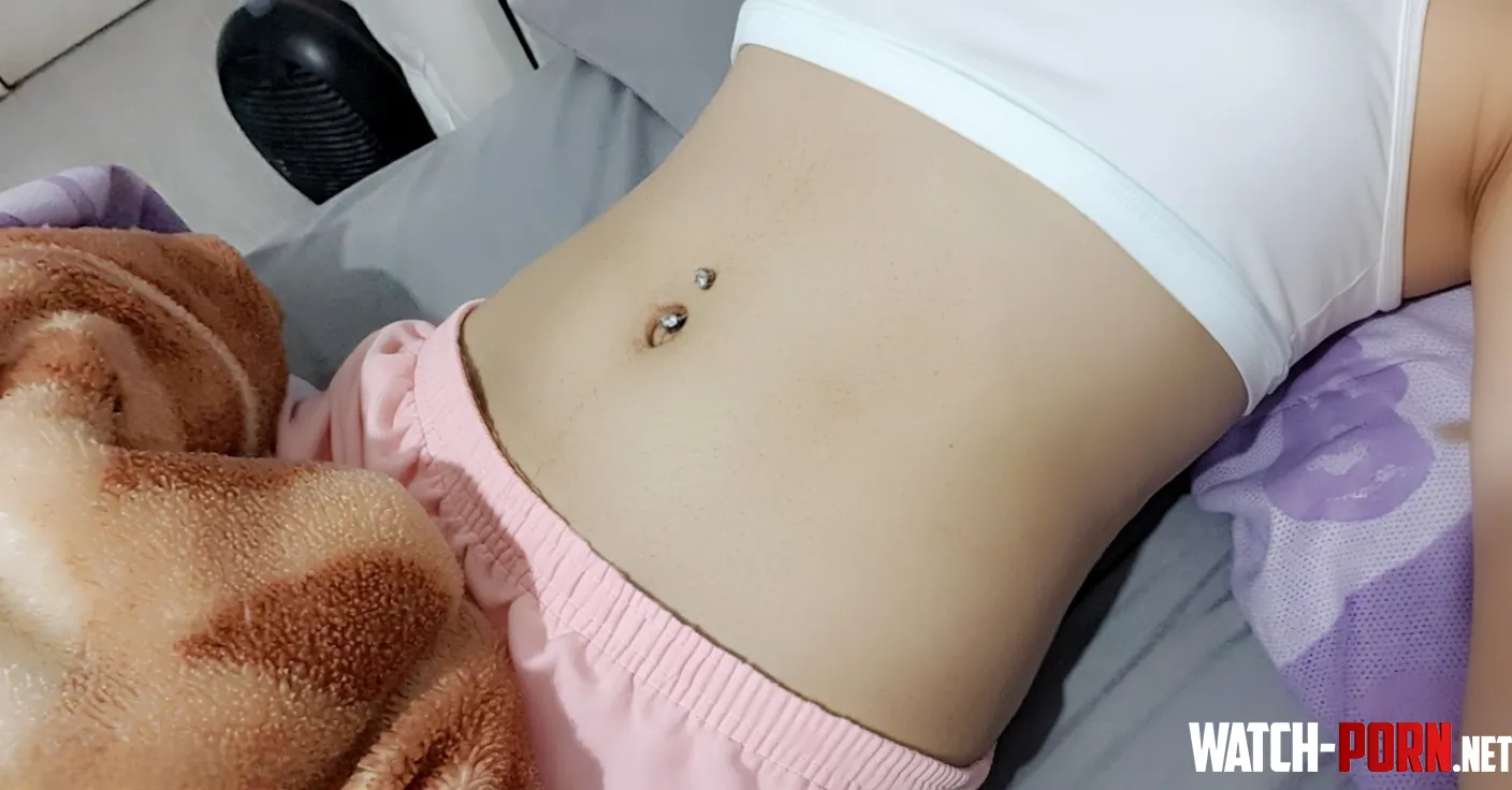 That crop top belly button piercing glow 💫 by Majestic-Dealer-4928