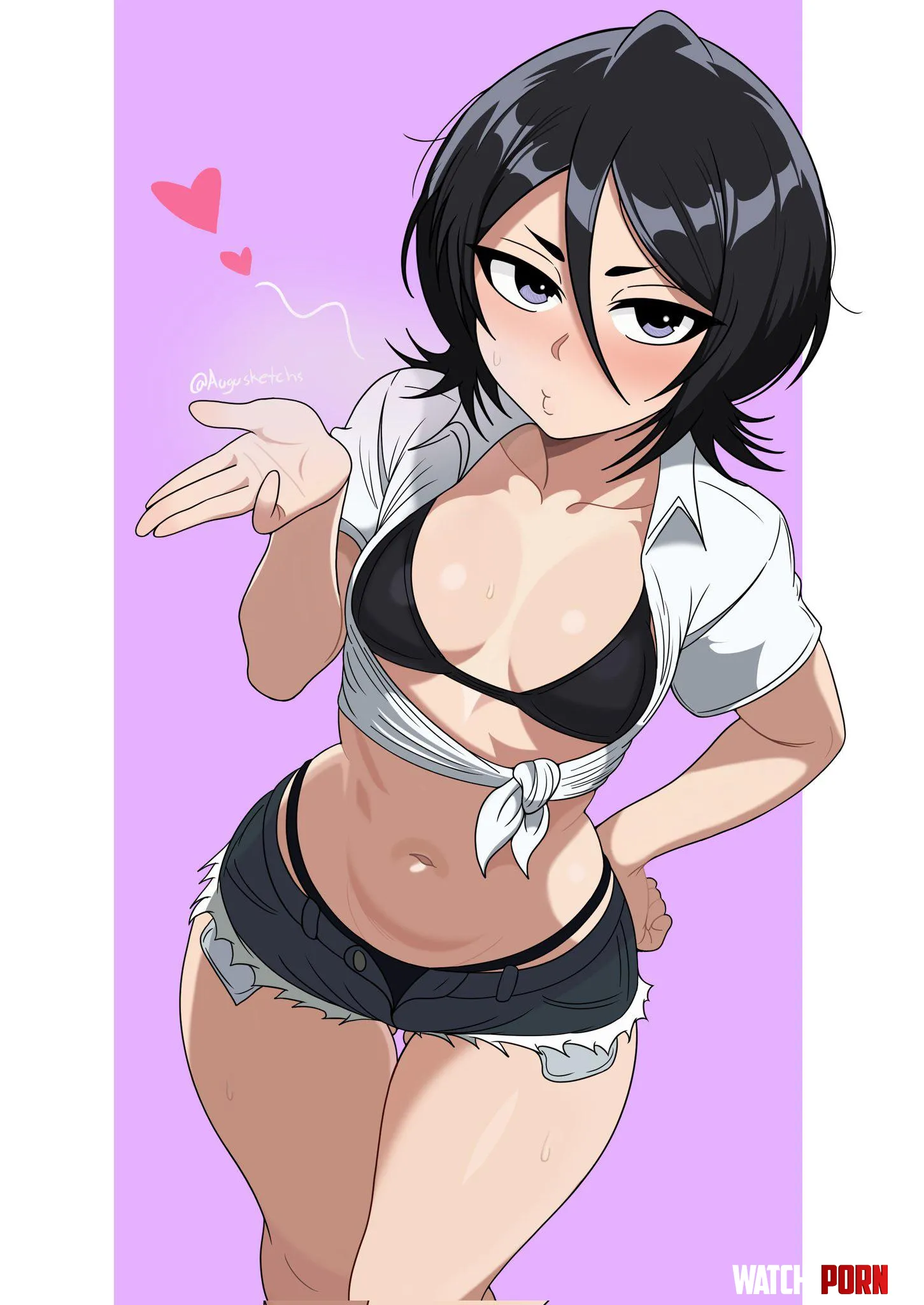 Rukia is such a cutie (Augusketchs) by goon_addict699