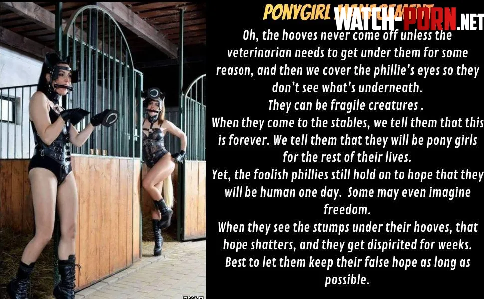 Ponygirl psychology in philly management by LordOseleon