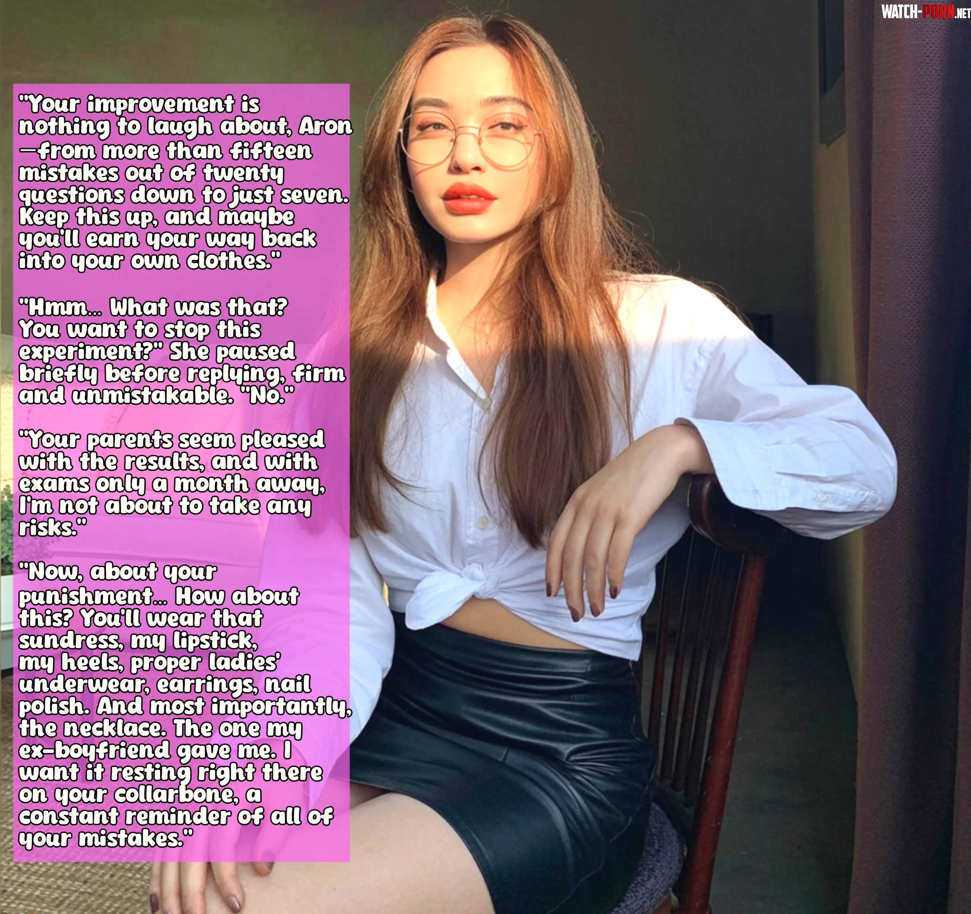 New Teaching Methods - Feminization Caption [Rezewreze] by Rezewreze