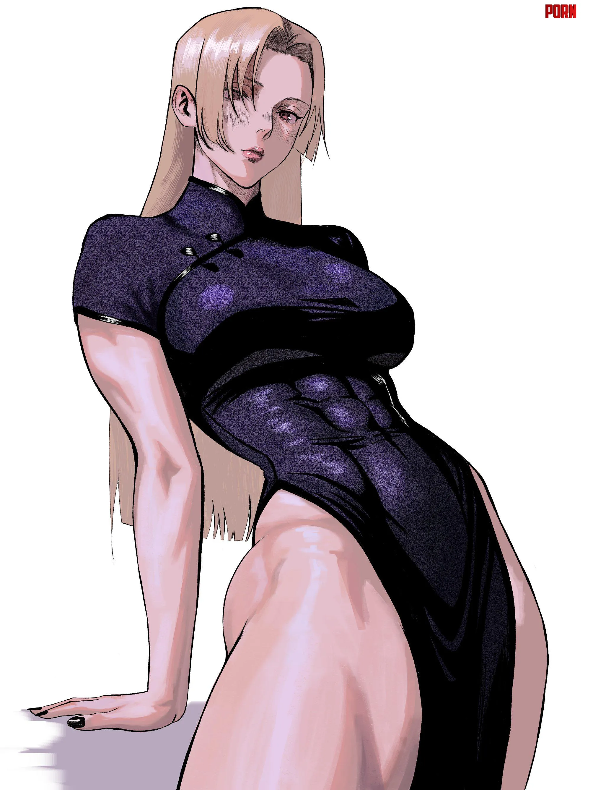 Yuki Tsukumo Qipao (Xlee_knightIII) [Jujutsu Kaisen] by Bazaarthrone