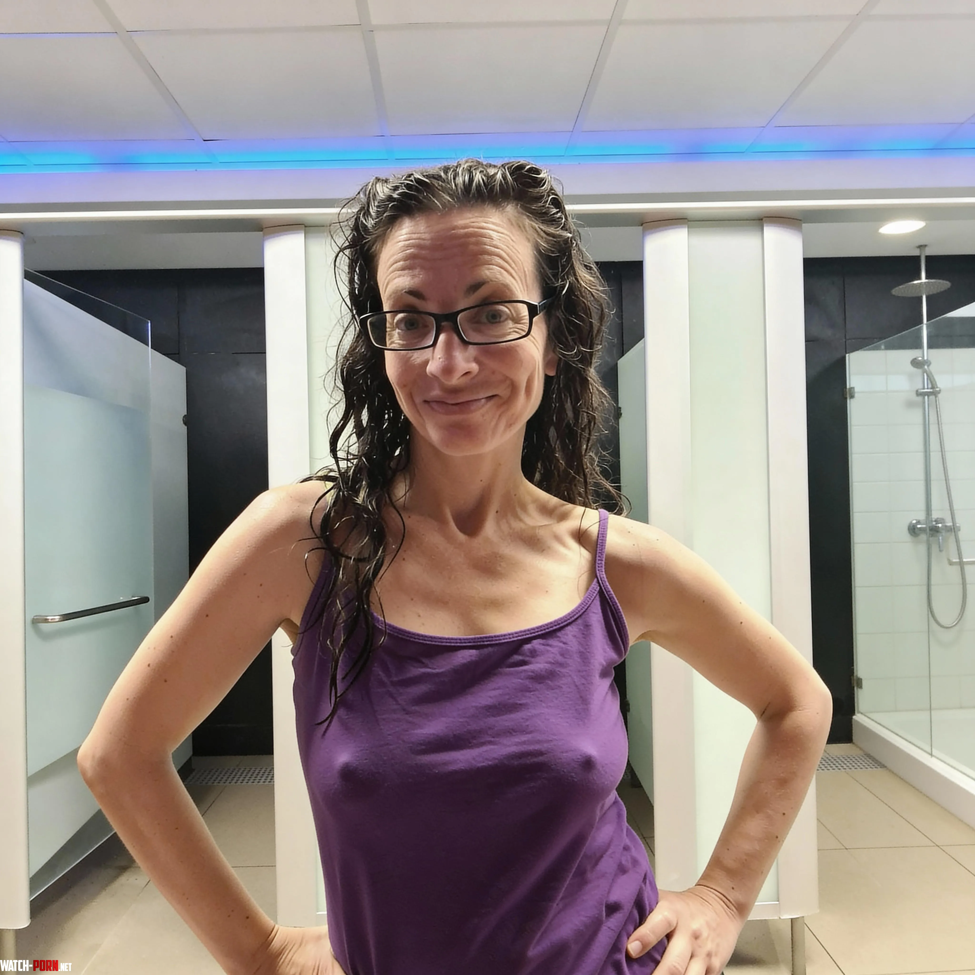 Braless, no makeup and no hair brush by Hotmilf_Rose