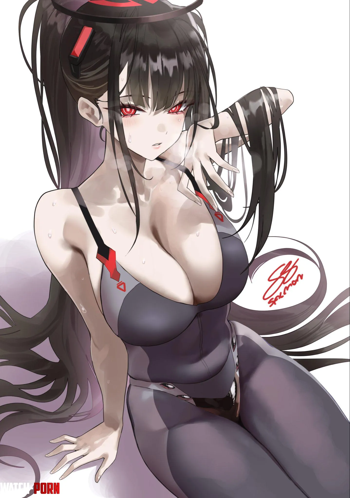 Steamy Rio [Blue Archive] by WoolsonDaSheep