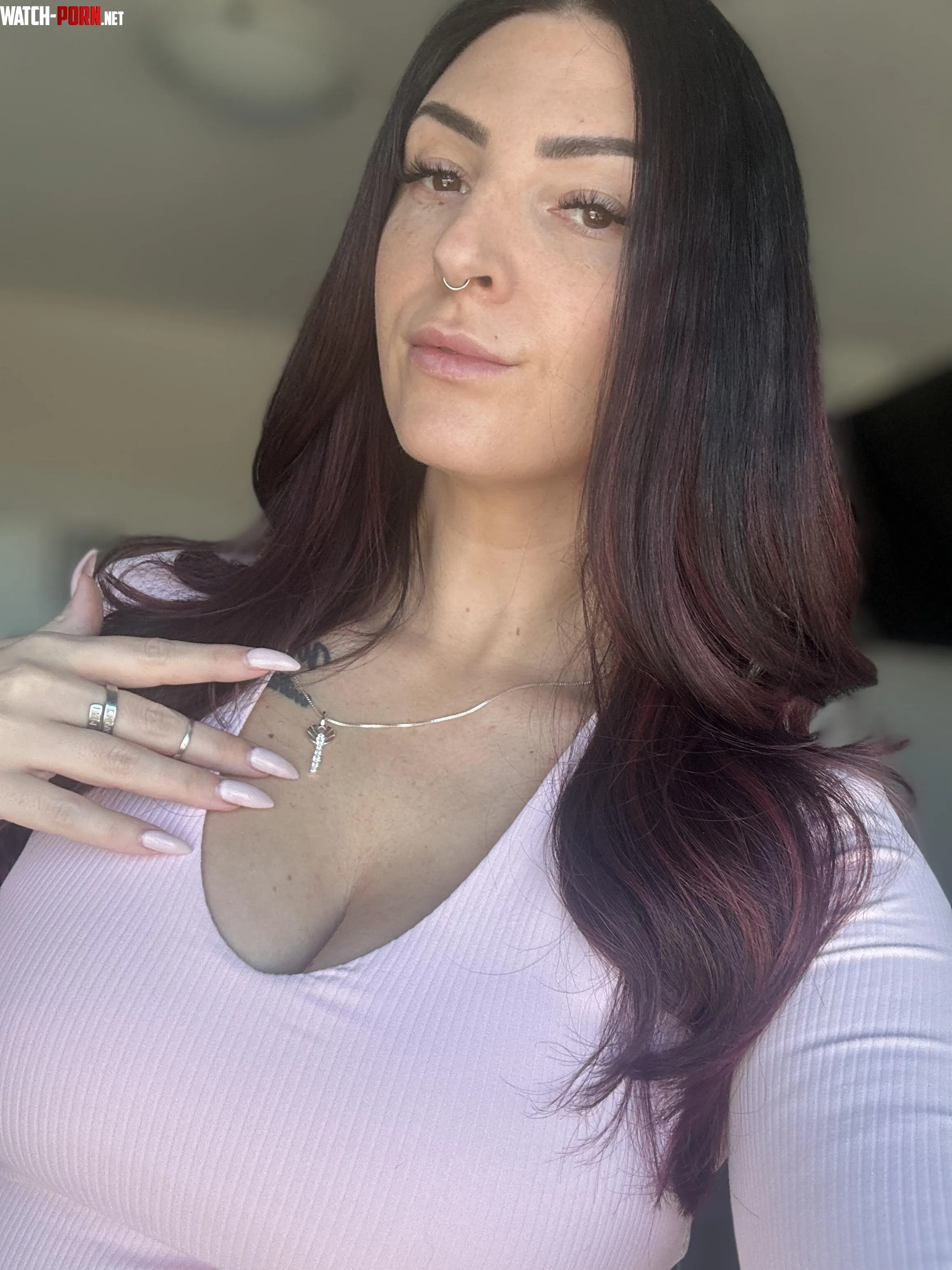 My hair dyed My nails pink.. oops 💕 by KinkyUniqorn