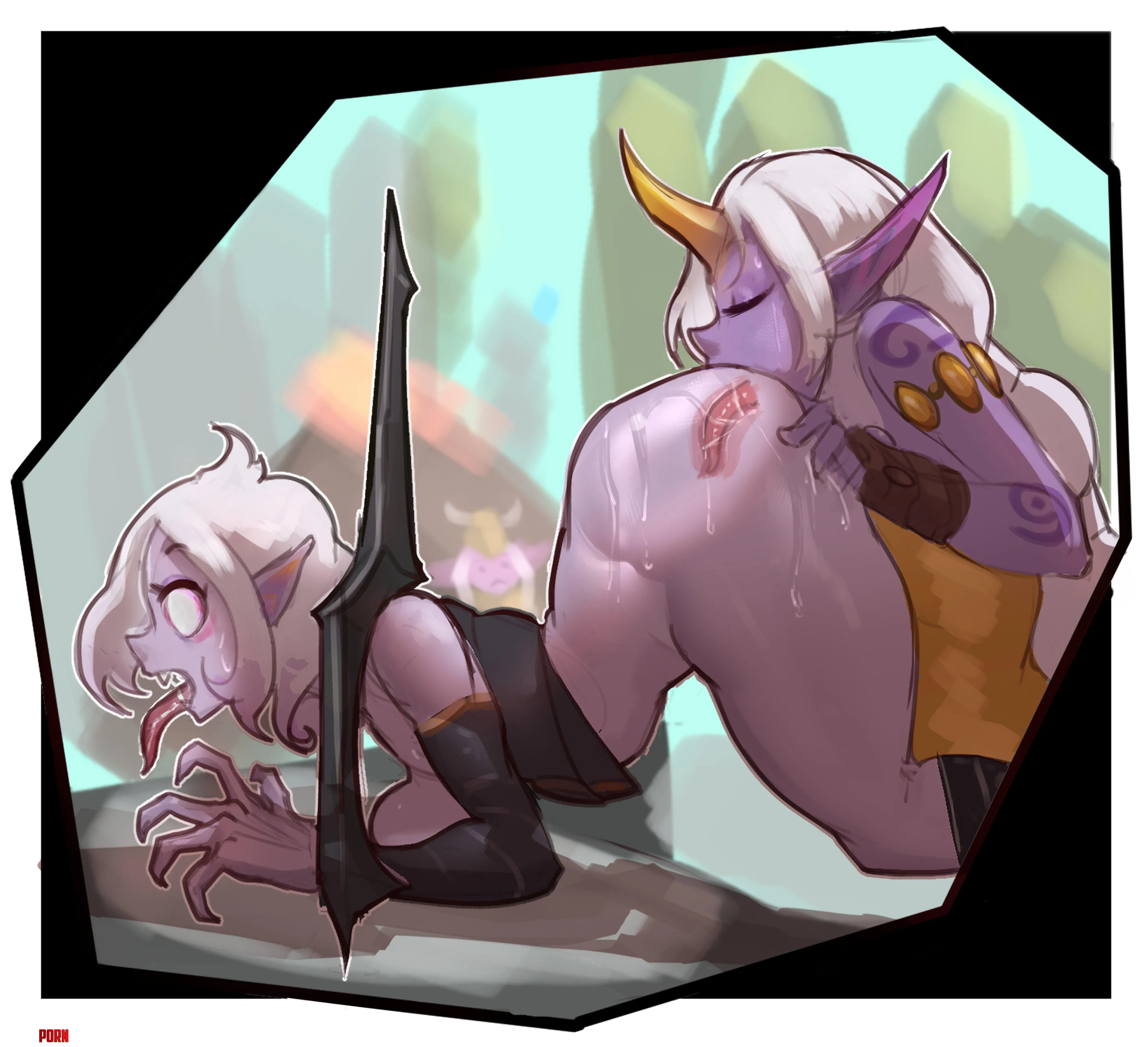 Briar and Soraka. (dddoodles) by glabella1417