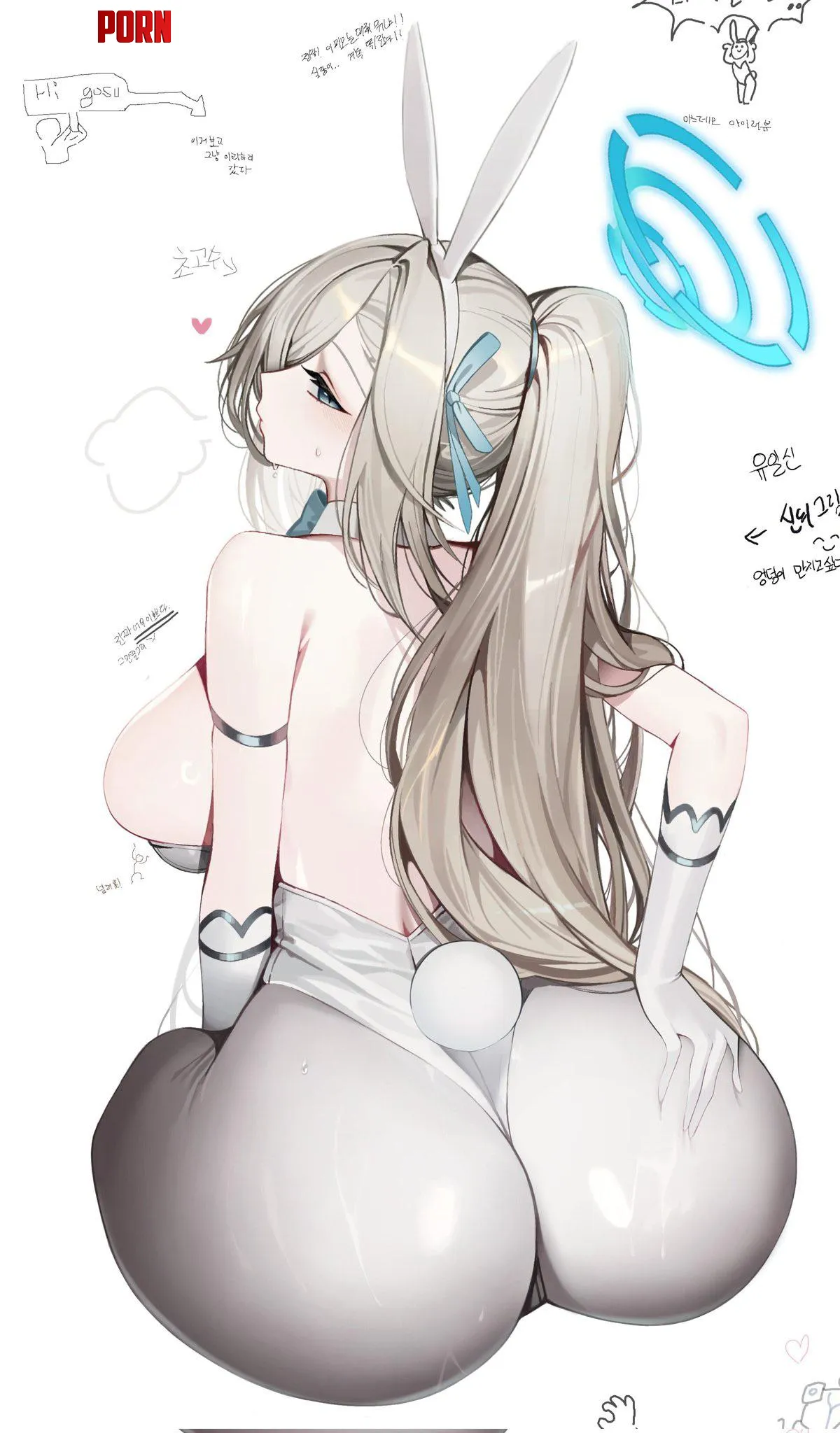 Silver bunny suit (ness) by xKillua666