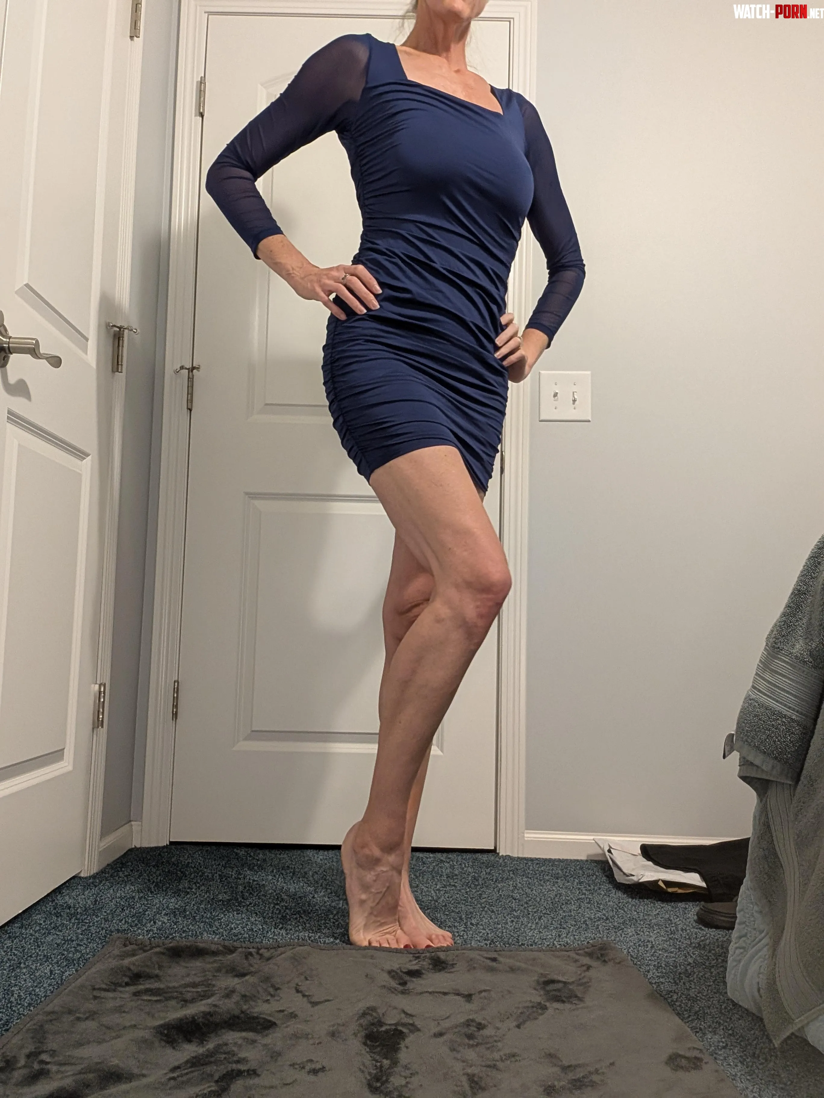 Legs for days on this 6'2