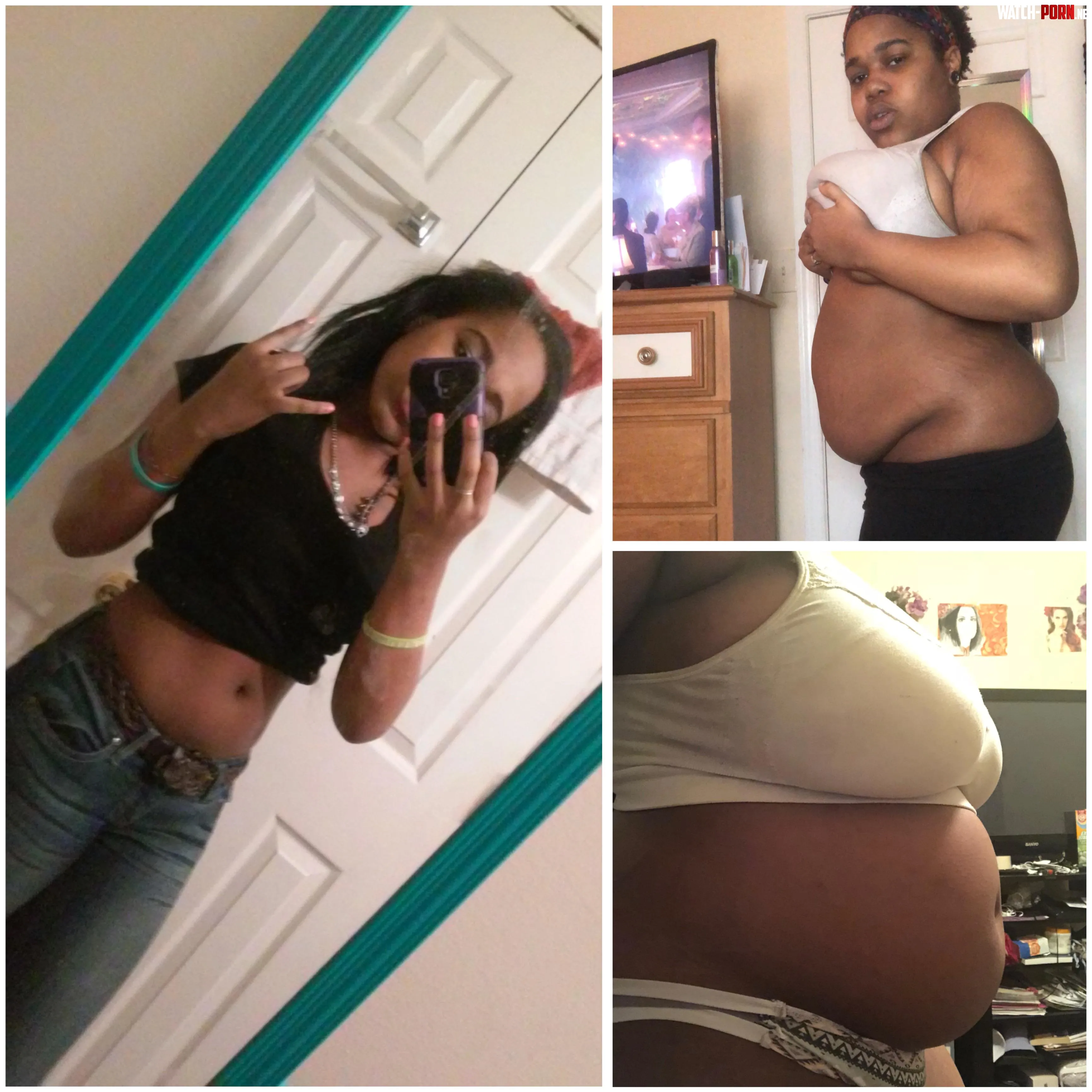 Incredible weight gain journey 🤌🏽💋 by Goddesssmelodie_