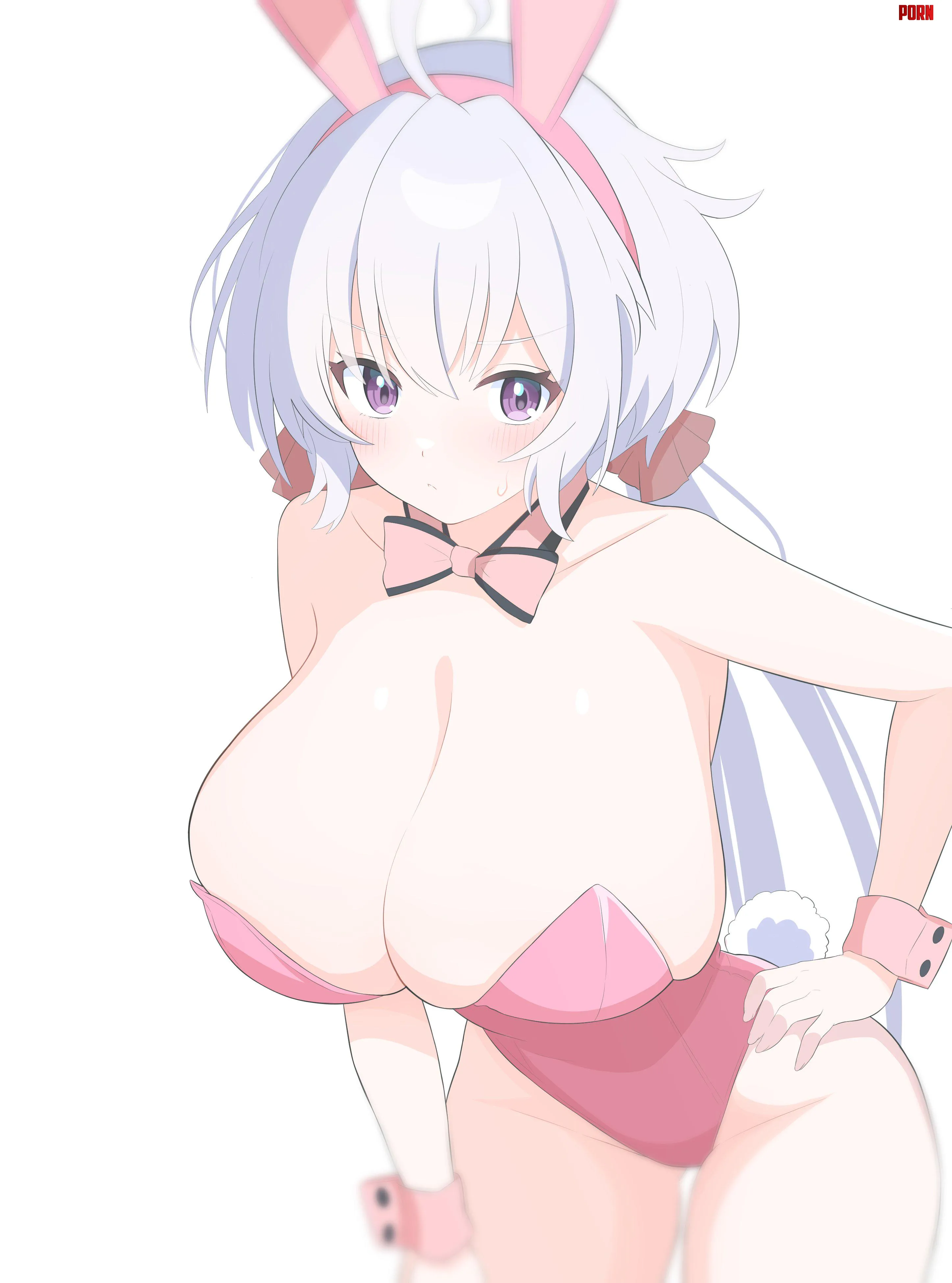 Chris Yukine in a bunny suit 🐰 [Symphogear] by LafterMastr