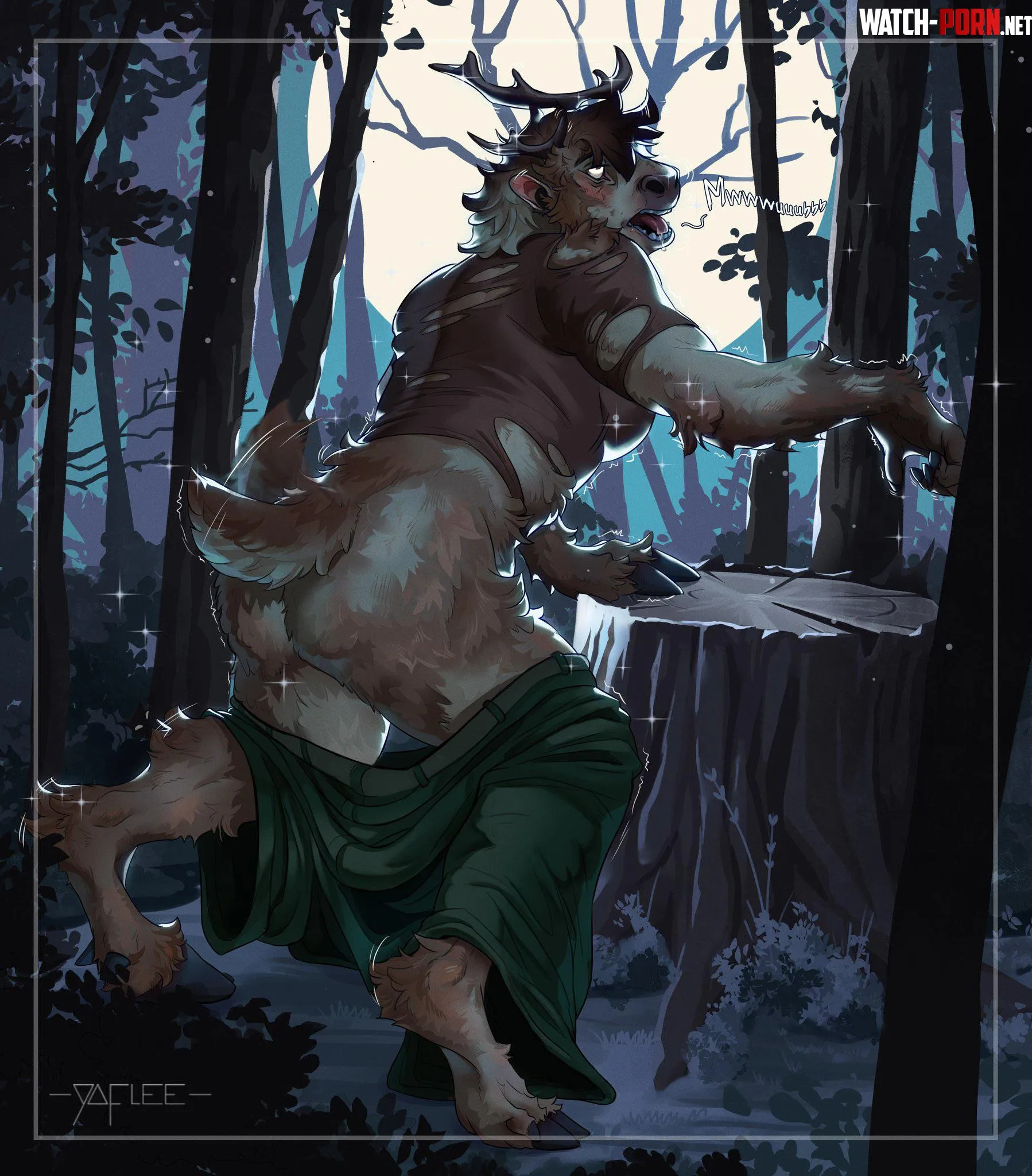 The Deer Hour (yafleeie) by VulpineMutt