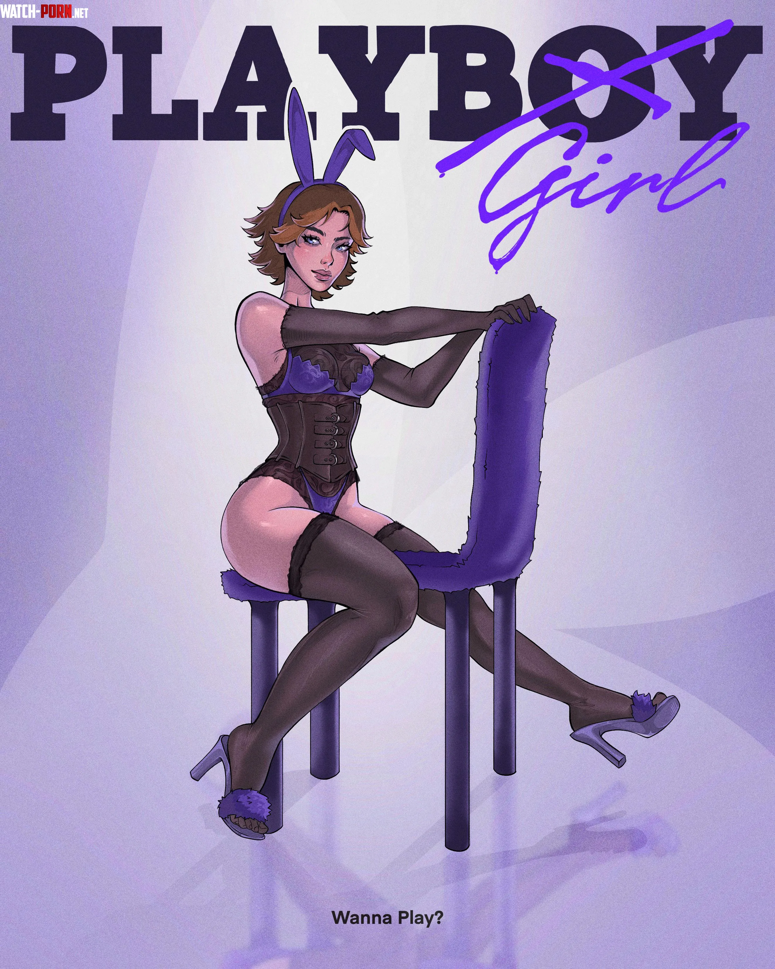 Playboy bunny lisa by likadraws