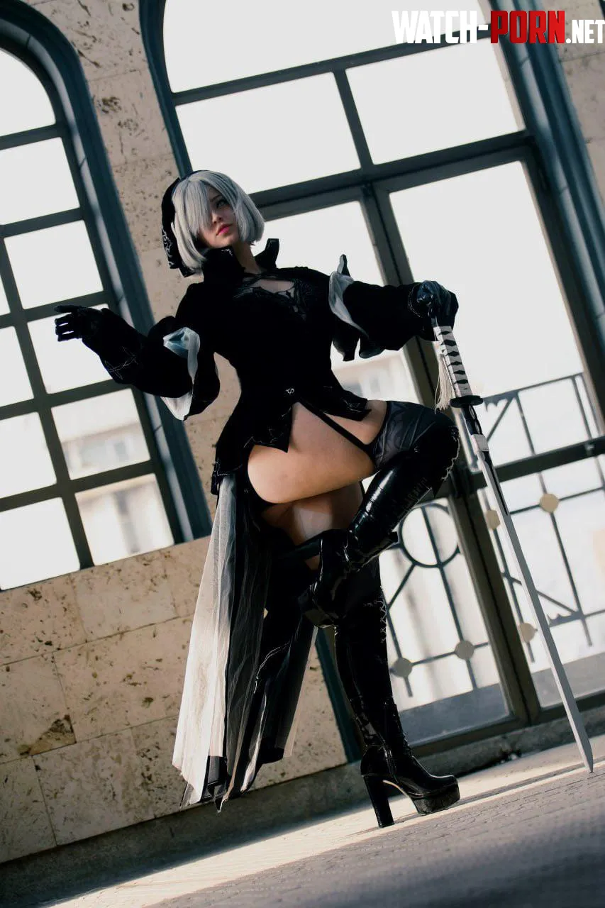 2b cosplay by Yuki by TaffyPeep