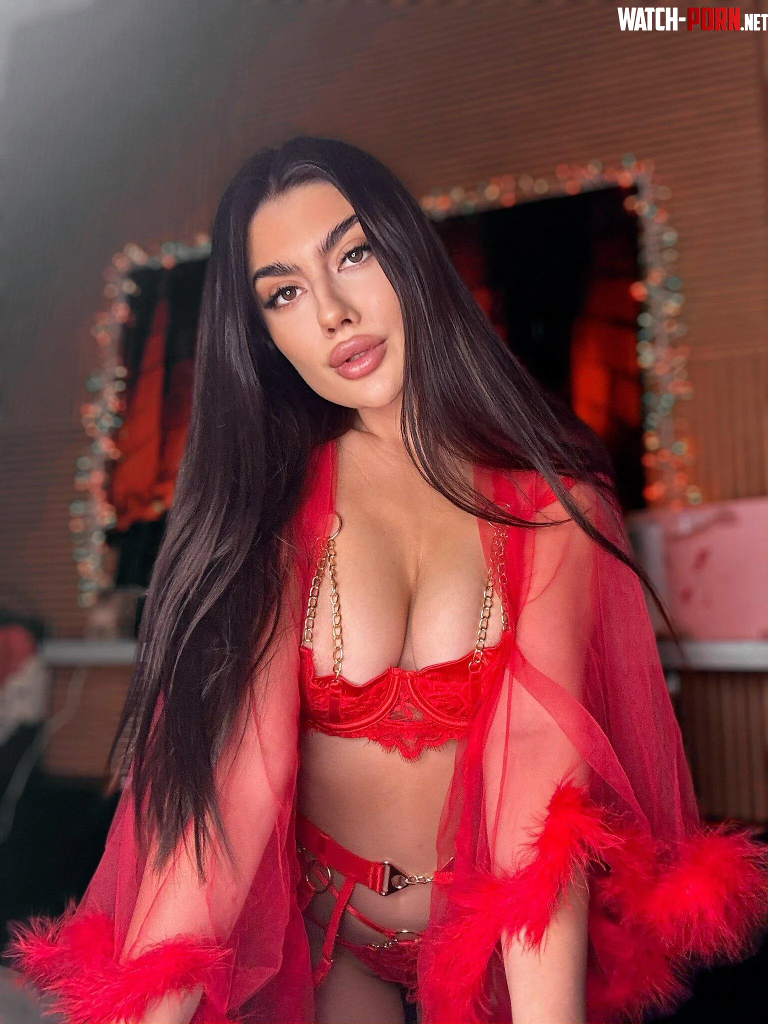 Red underwear is my favorite and suits me the best by SignificantSteila