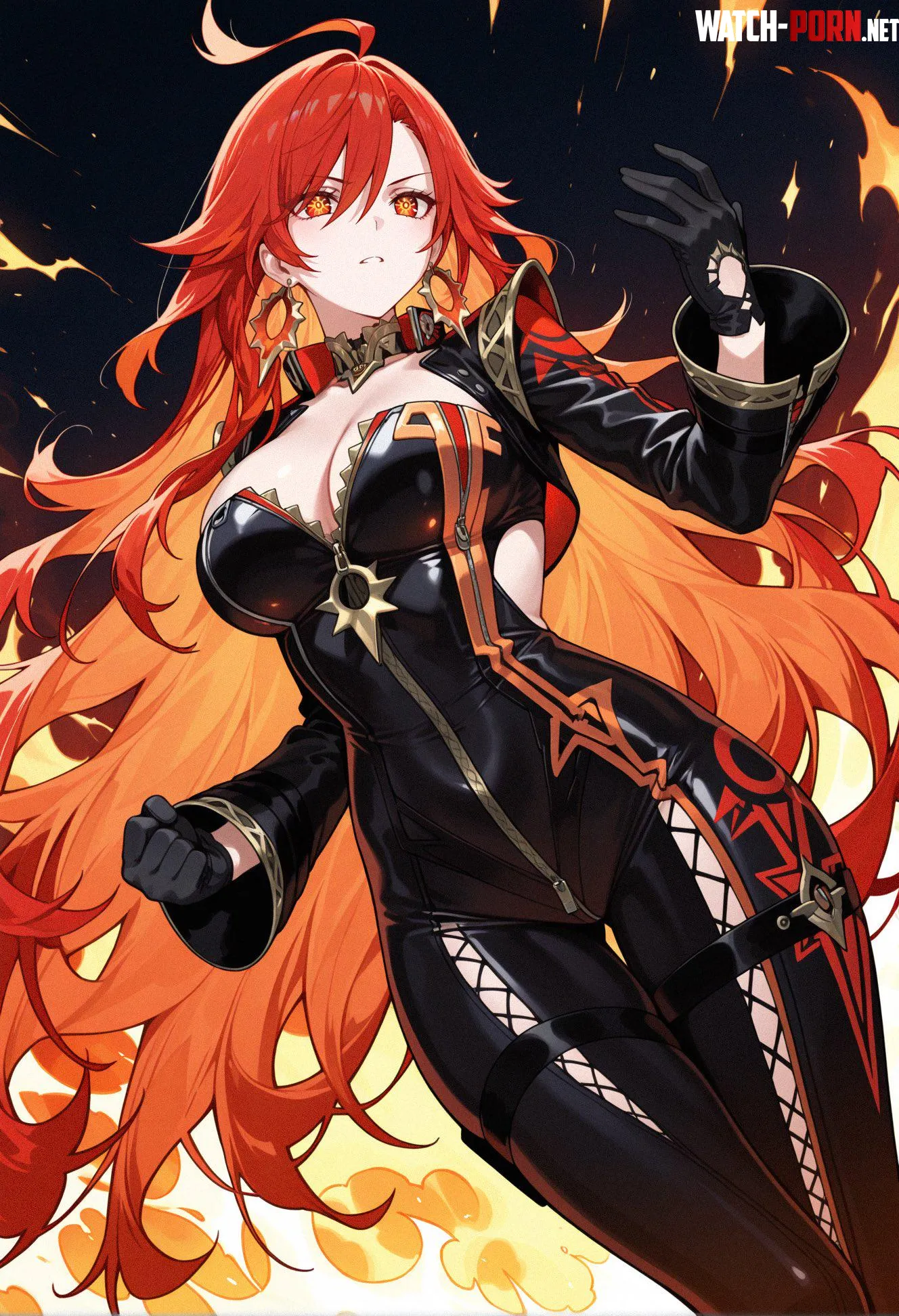 Mavuika [Genshin Impact] by WoolsonDaSheep