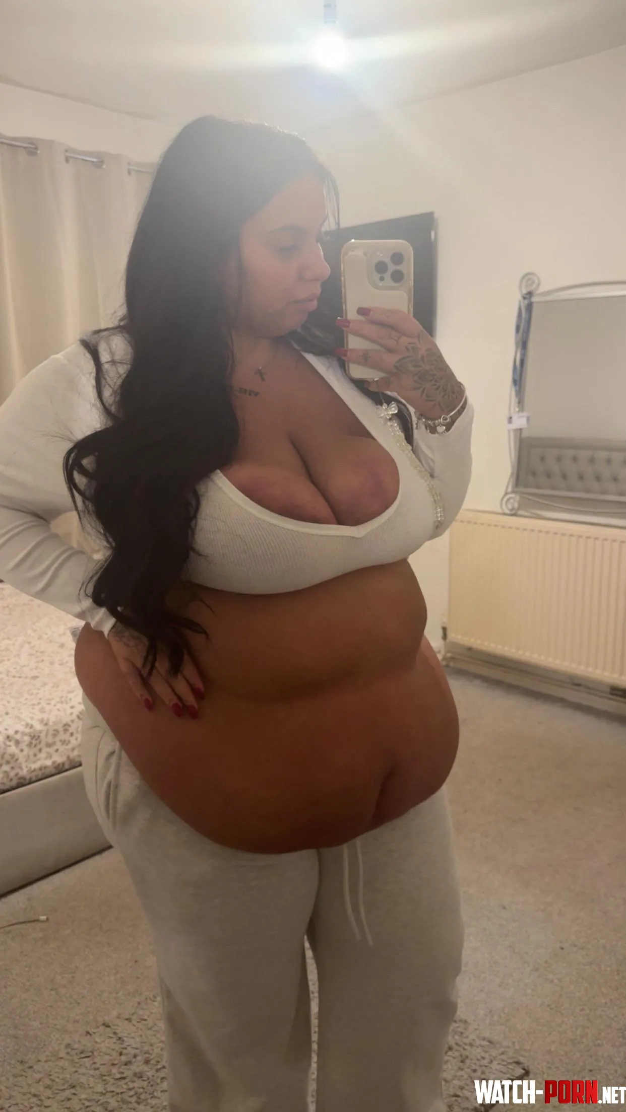 How low can I get it to hang🤭 by plumpgabby