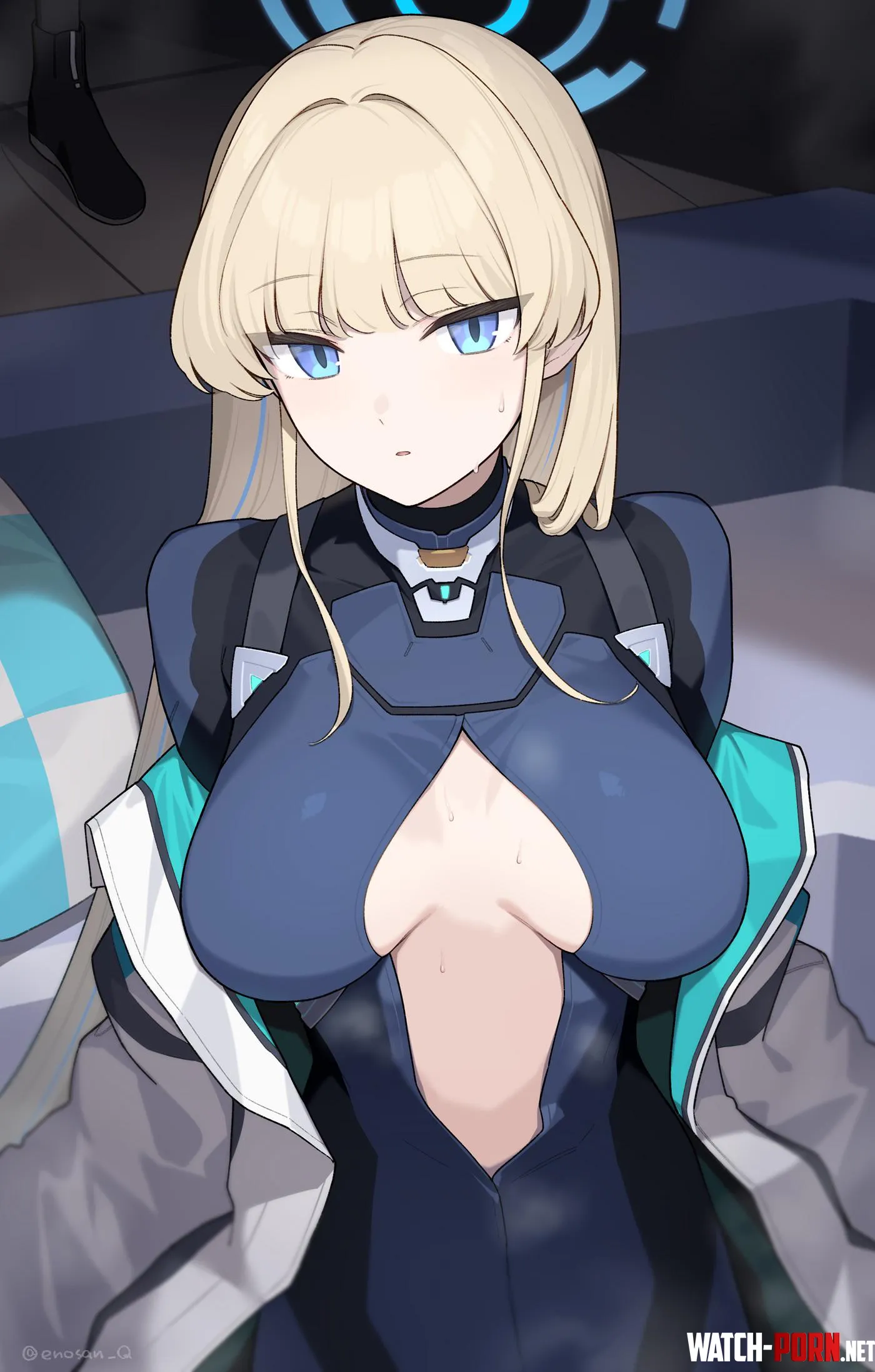 Toki with her modified bodysuit (eno) [Blue Archive] by llamanatee