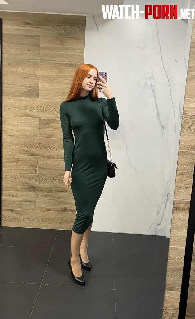 They poke so nicely in this dress by RedheadFairy03