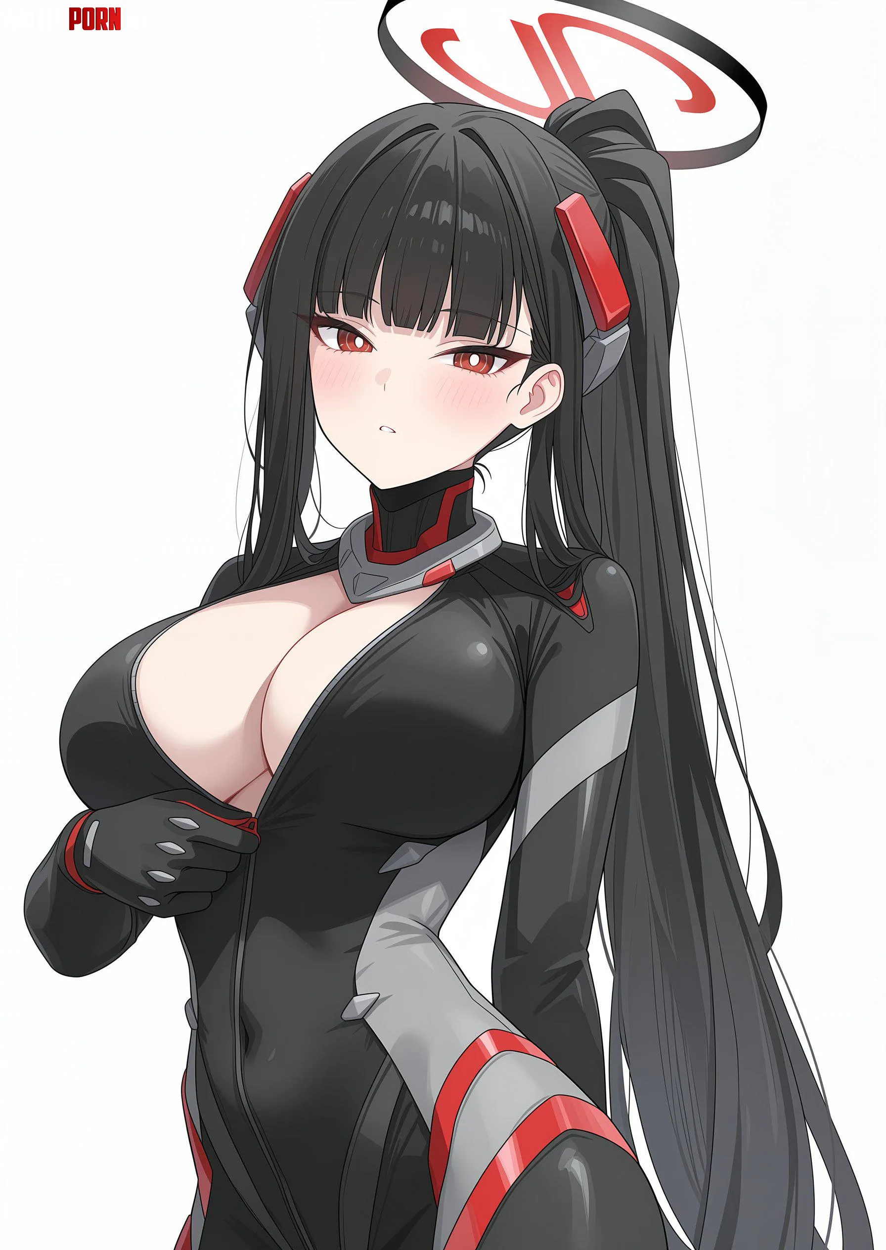 Unzipping [Blue Archive] by WoolsonDaSheep