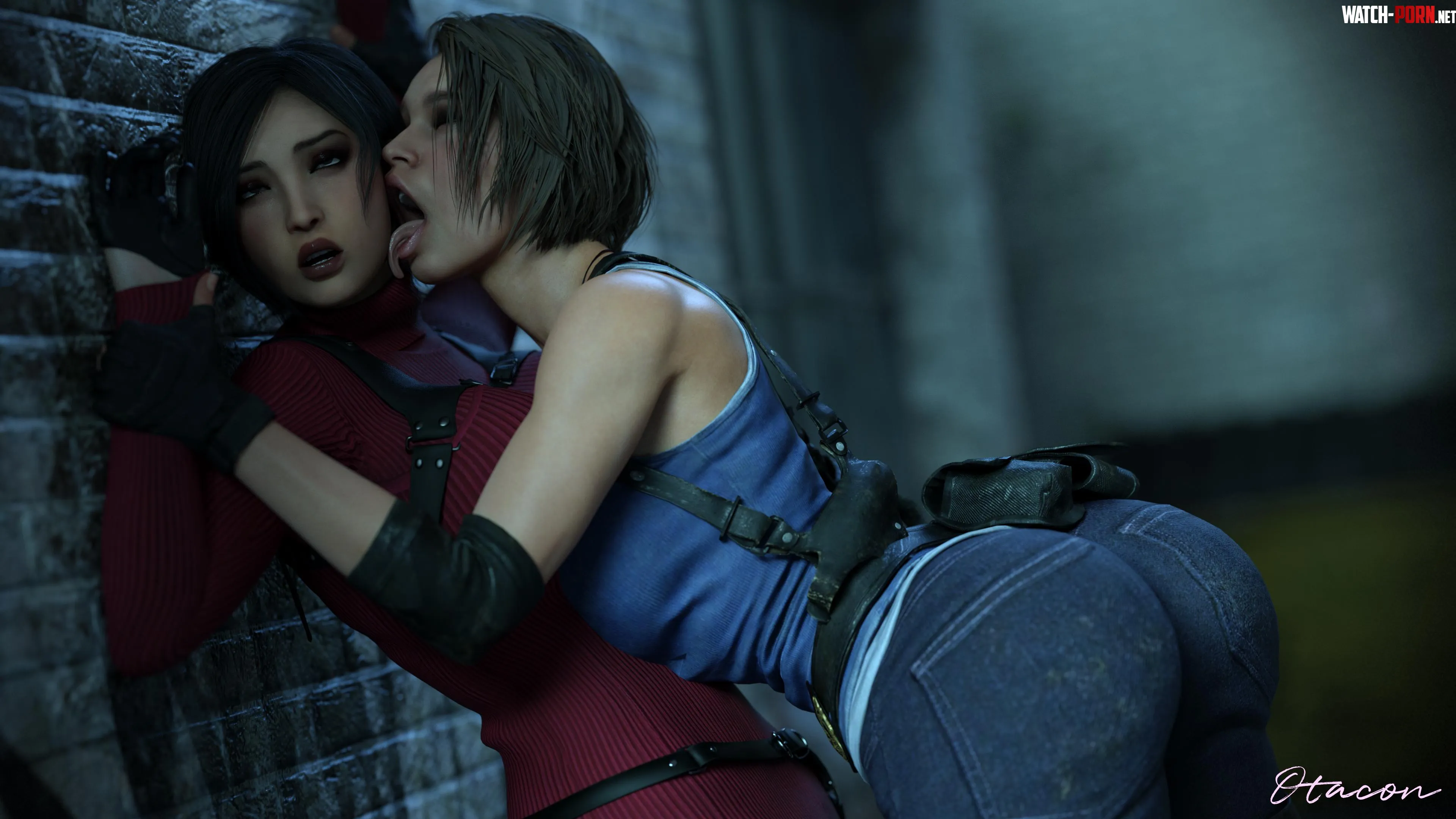 Ada Wong and Jill Valentine (Otacon212) by ObligationKey7329