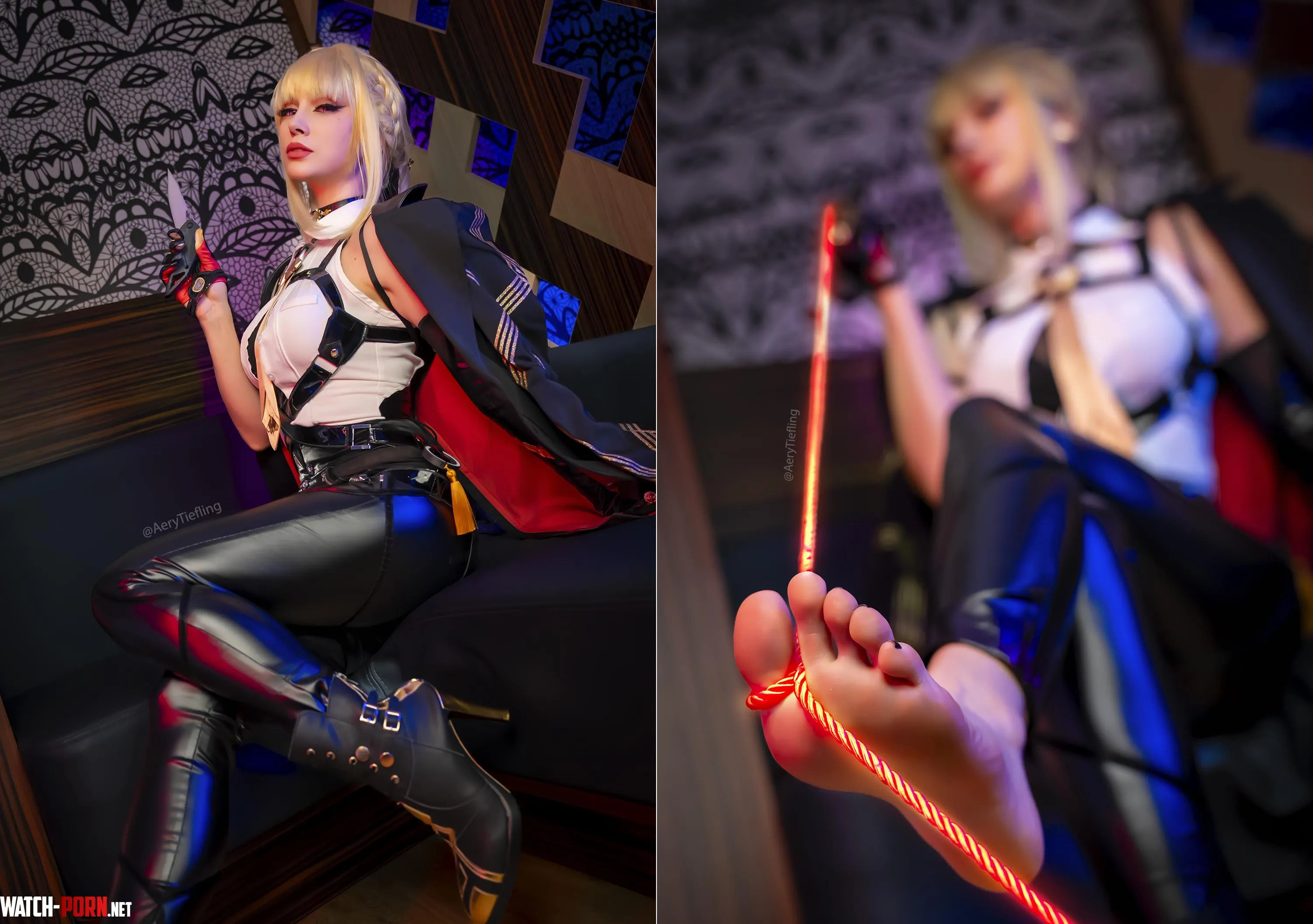 Evelyn (Aery Tiefling) [Zenless Zone Zero] by AeryKorvair