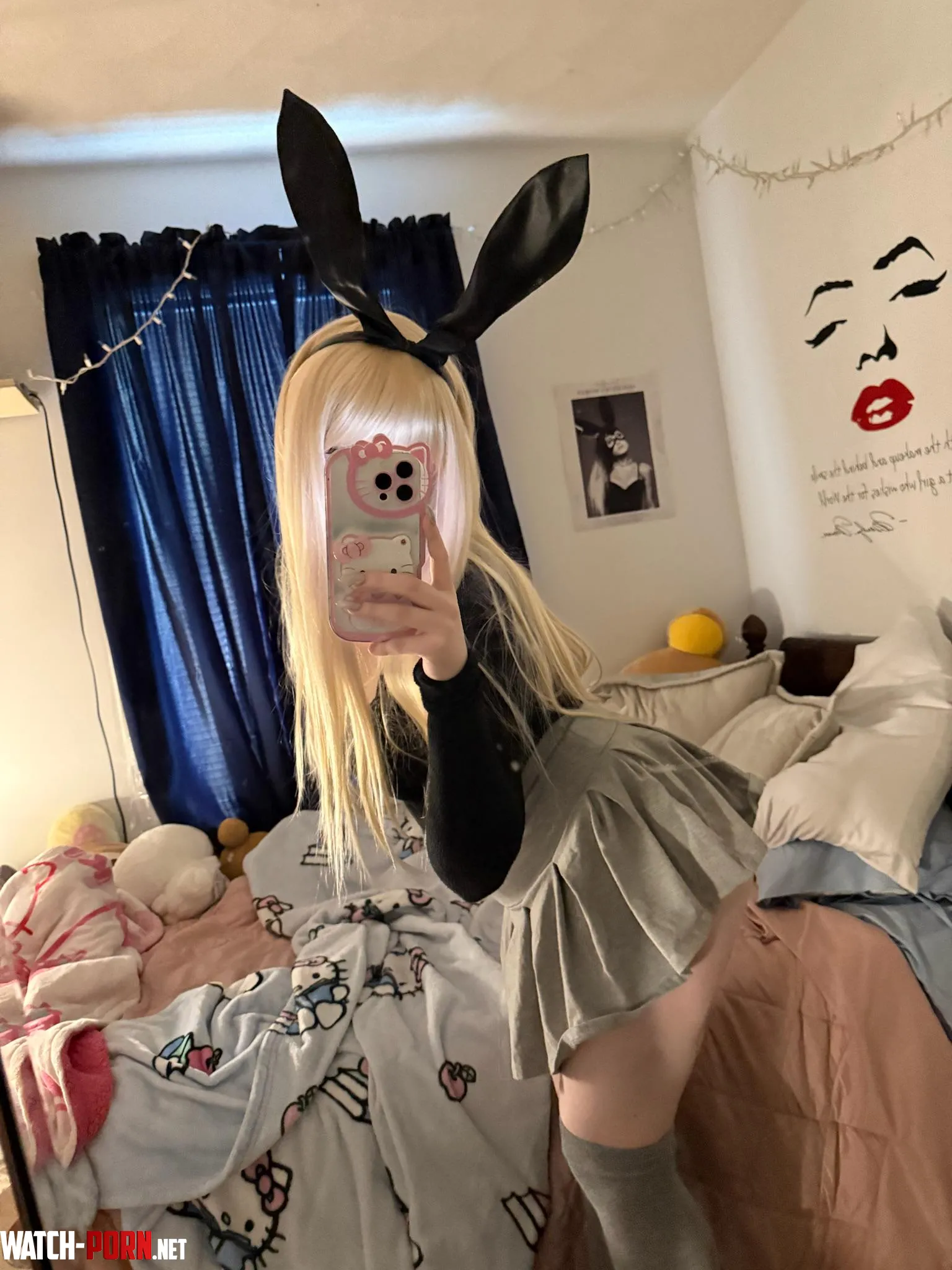 this bunny needs more than just cuddles :3 by petiteschoolgirlxo