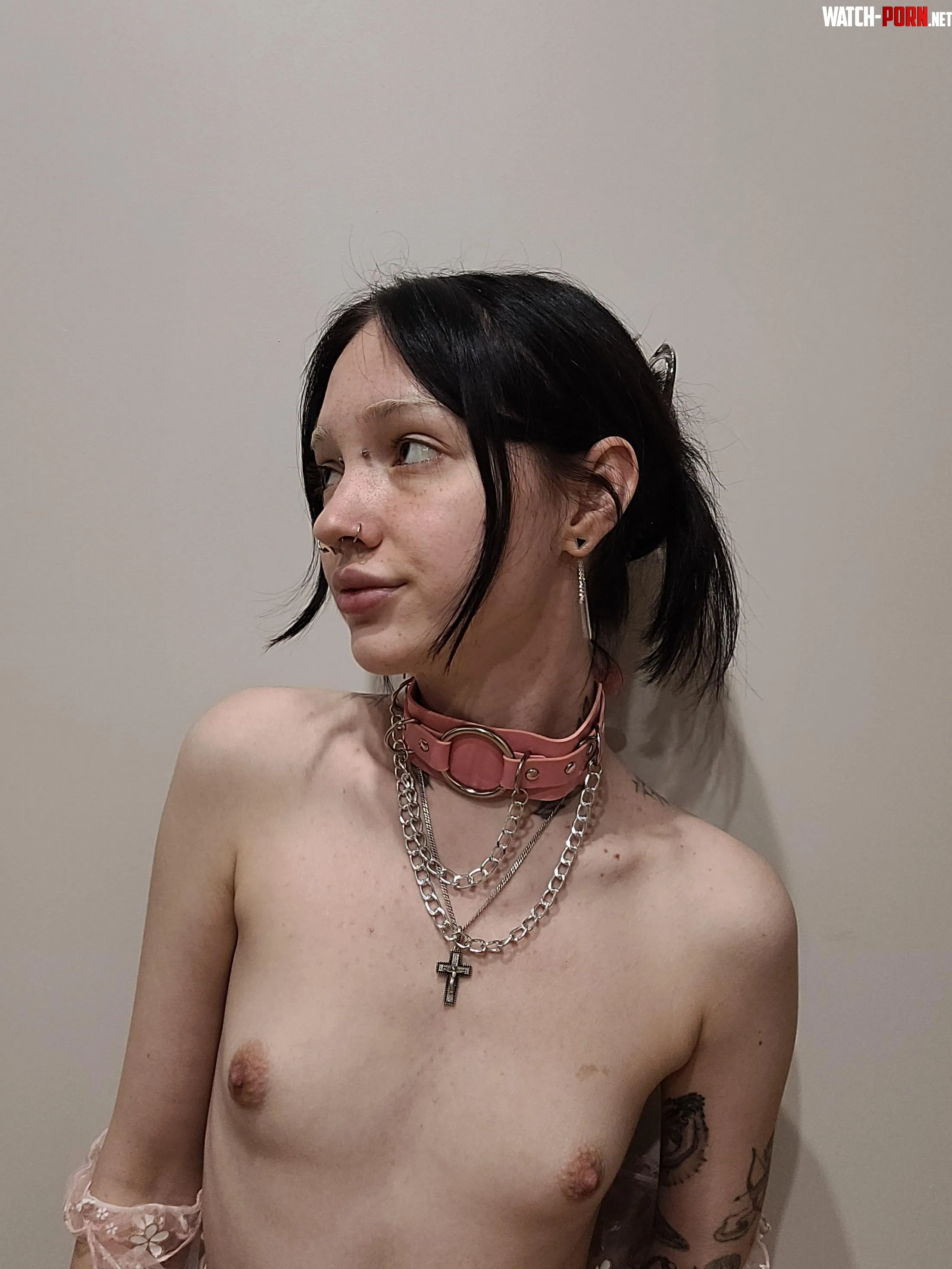 Happily collared for Daddyy~ huhu ( ~ ⁠ᴗ ~ ) by 555winkme