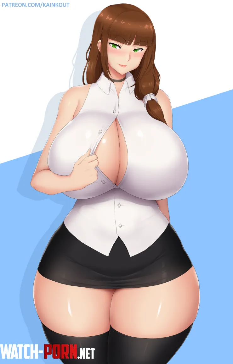 She lets you get a peek at her milkbags (kainkout) by Level-Ad5048